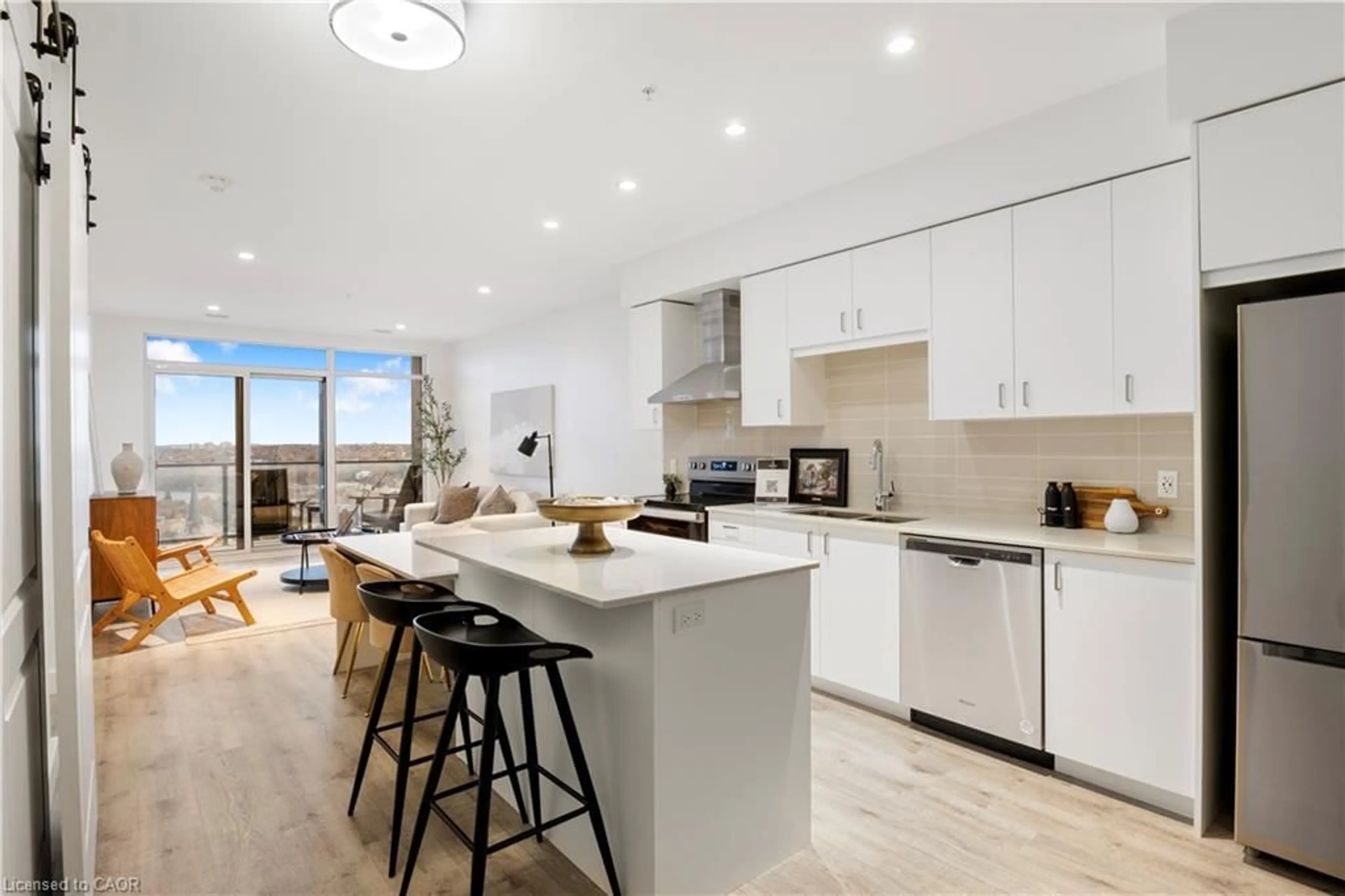 Open concept kitchen, unknown for 50 Grand Ave #1905, Cambridge Ontario N1S 0C2