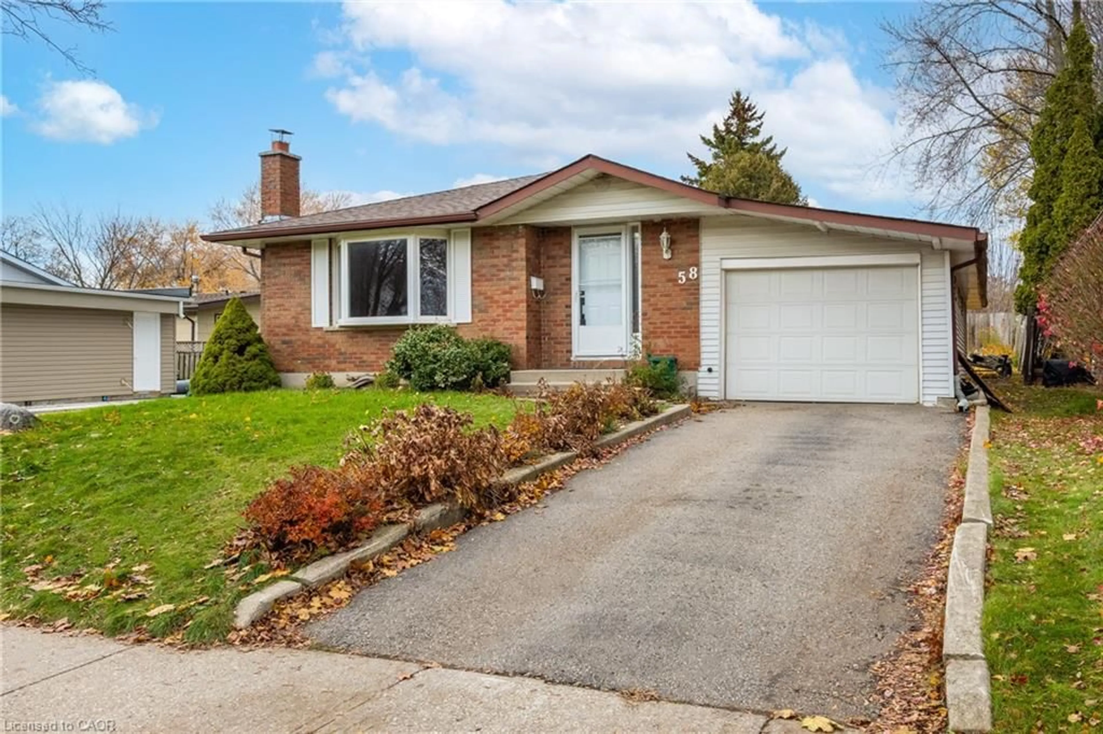 Home with brick exterior material, street for 58 Selkirk Dr, Kitchener Ontario N2E 1N2