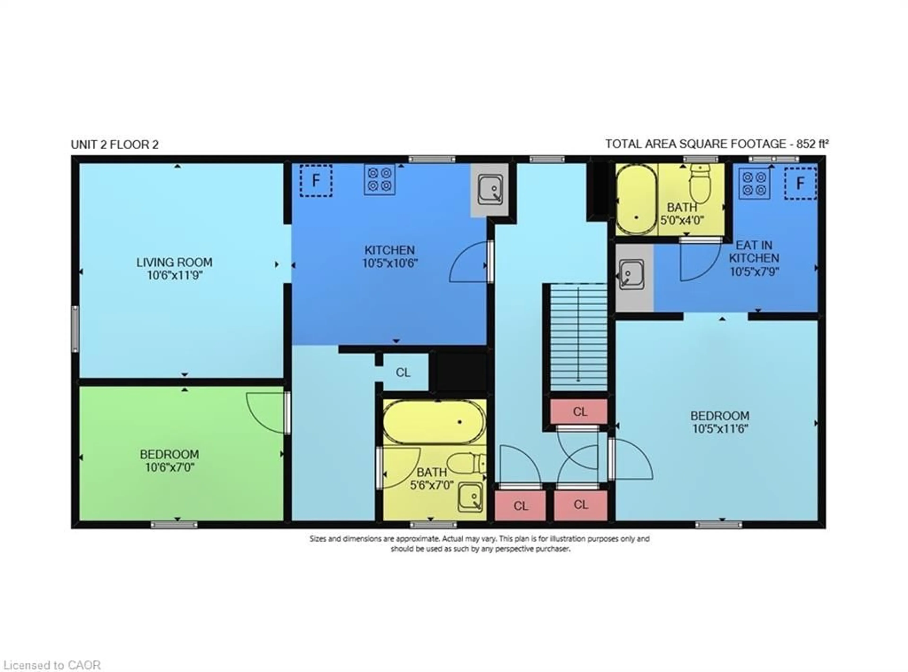 Floor plan for 1367 Cannon St, Hamilton Ontario L8H 1W2