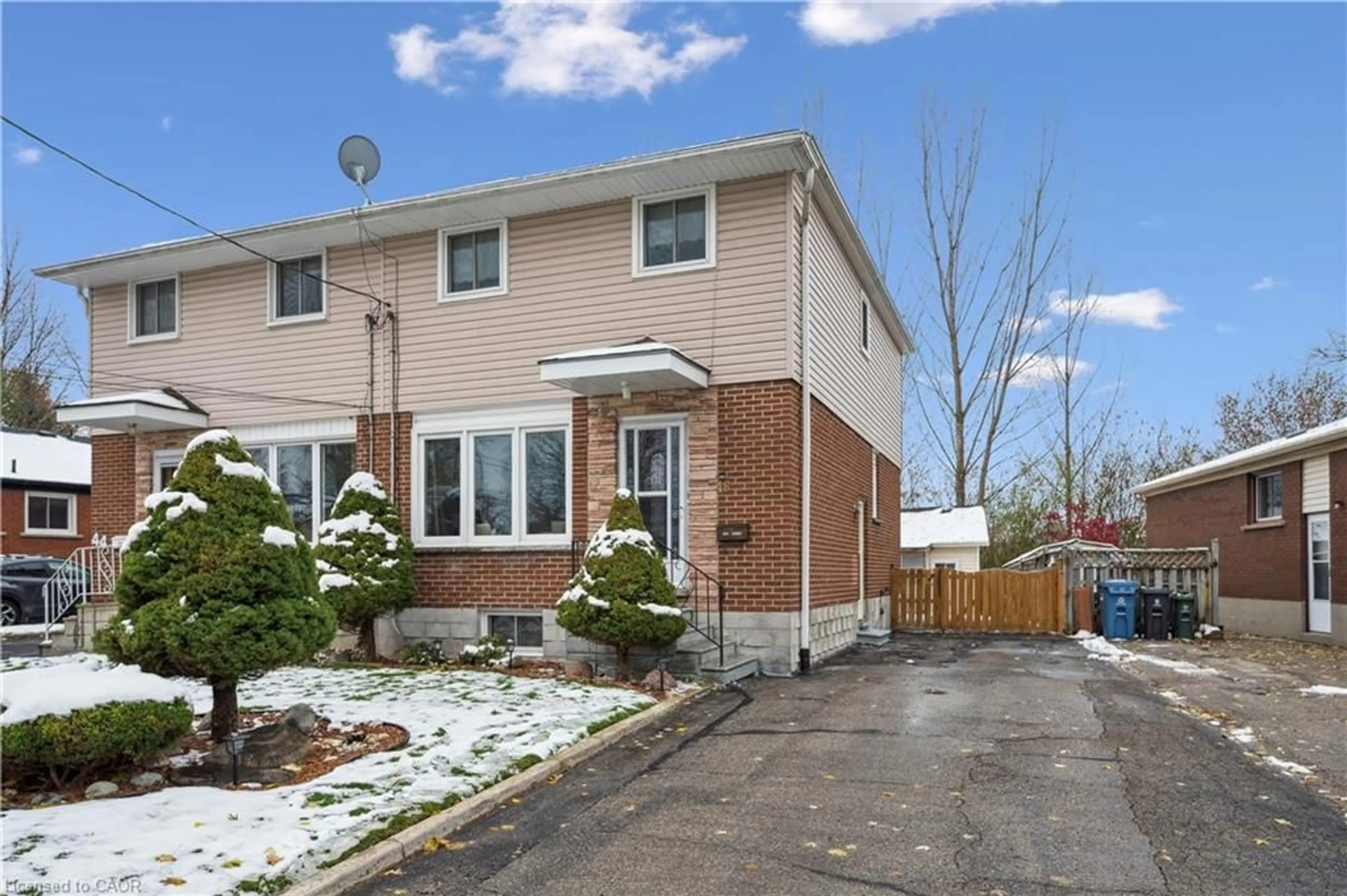 Home with brick exterior material, street for 46 Montana Rd, Guelph Ontario N1E 3M2