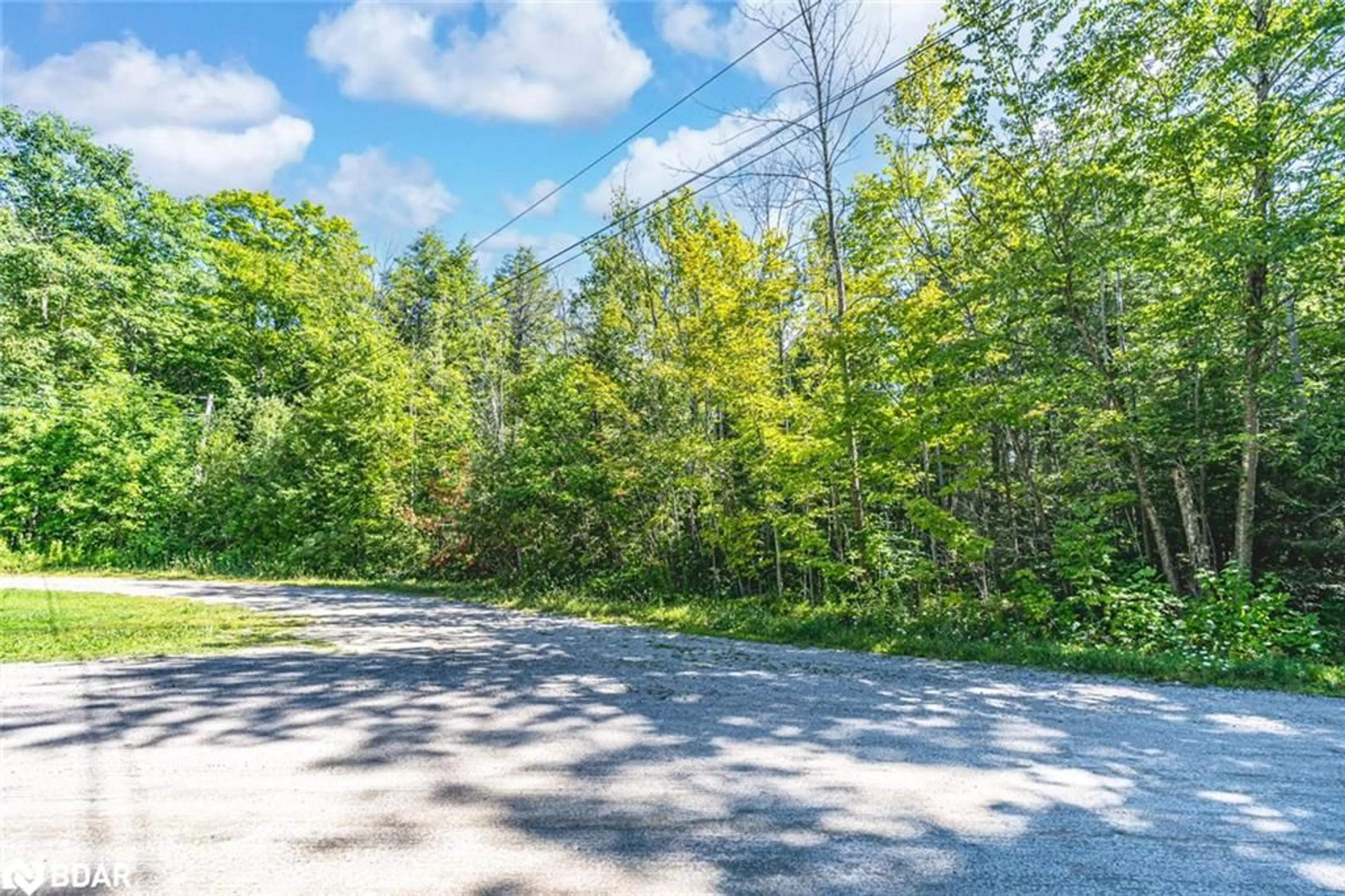 A pic from outside/outdoor area/front of a property/back of a property/a pic from drone, forest/trees view for 38 Lasalle Trail, Tiny Ontario L9M 0G3
