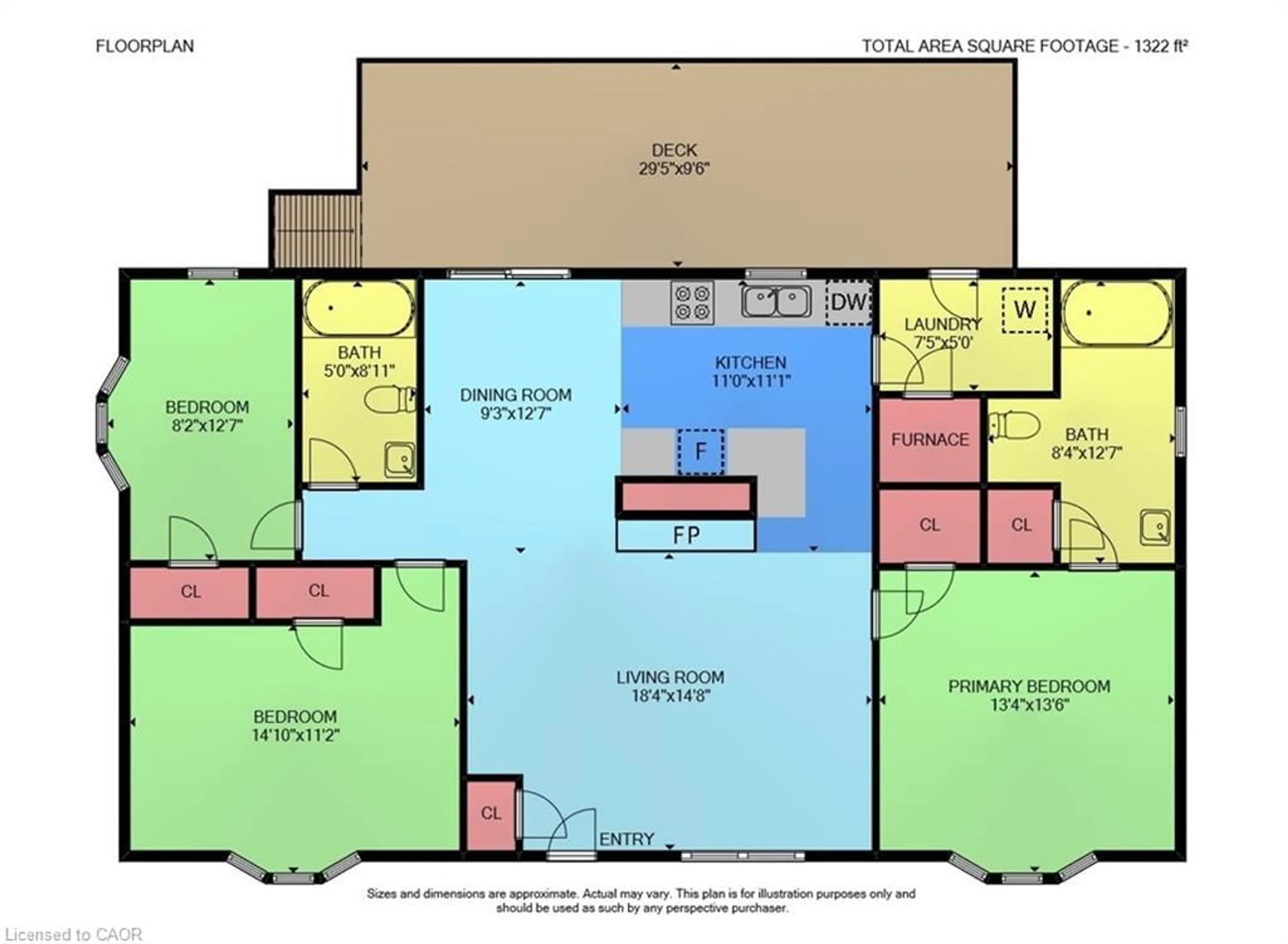 Floor plan for 3033 Townline Rd #280, Stevensville Ontario L0S 1S1