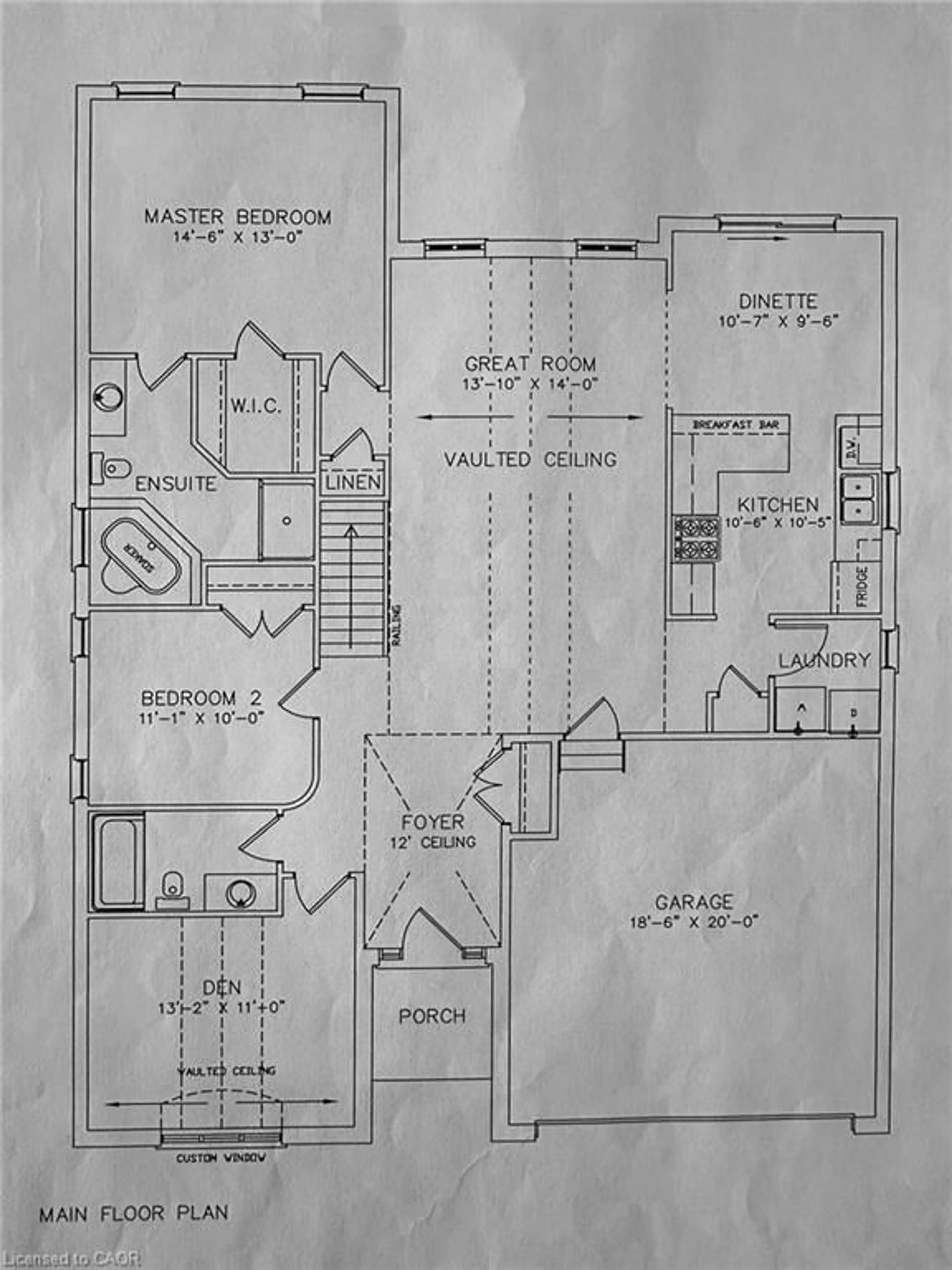 Floor plan for 108 Willowdale Cres, Port Dover Ontario N0A 1N5