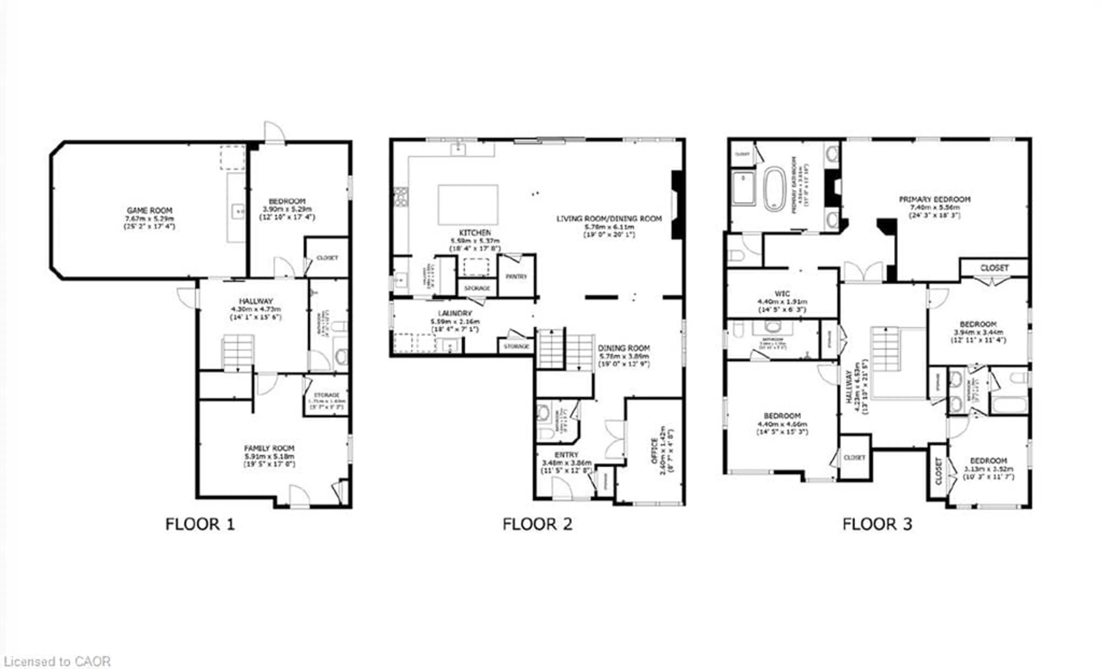 Floor plan for 131 Daugaard Ave, Paris Ontario N3L 0L6