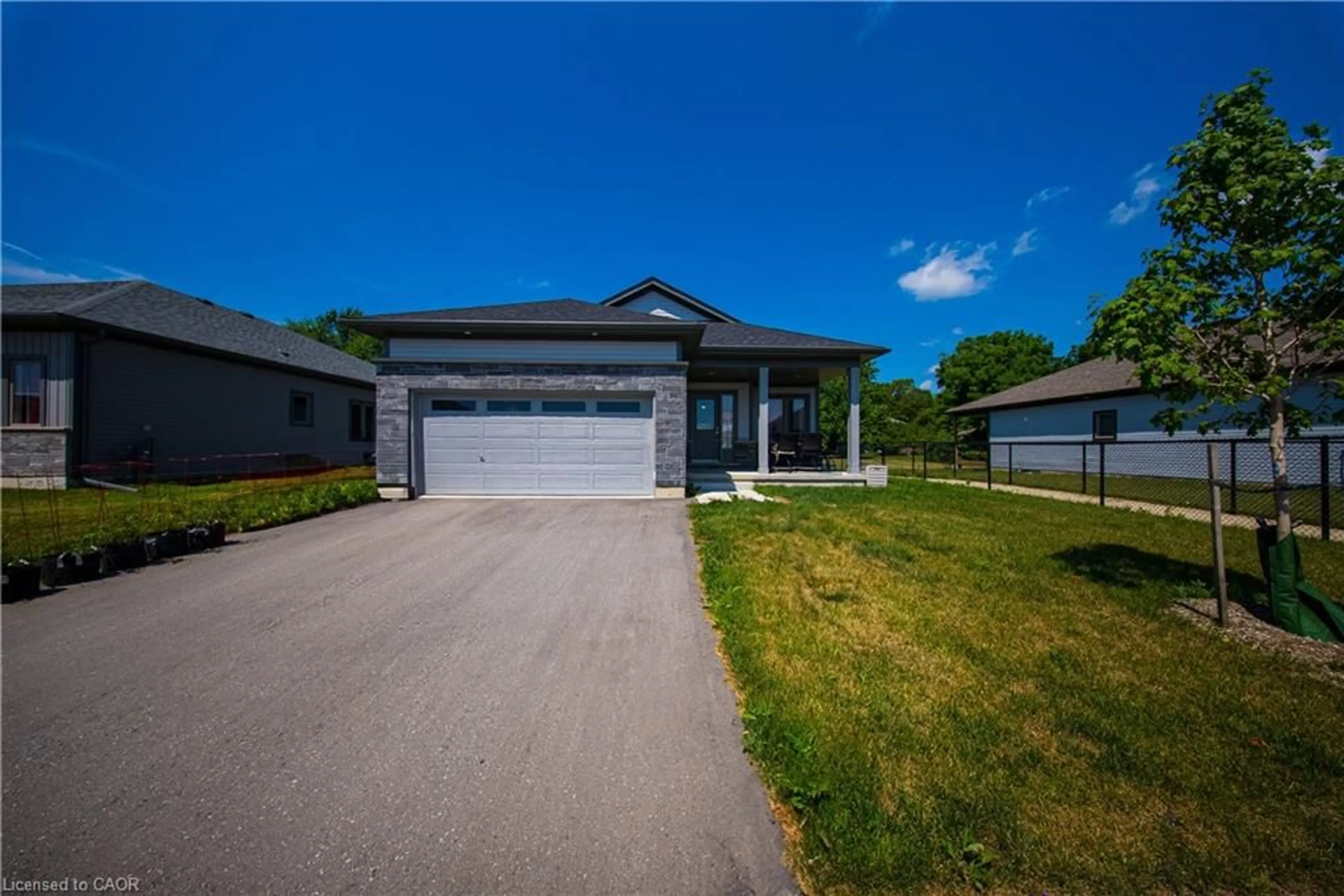 A pic from outside/outdoor area/front of a property/back of a property/a pic from drone, street for 142 Ellen St, Atwood Ontario N0G 1B0