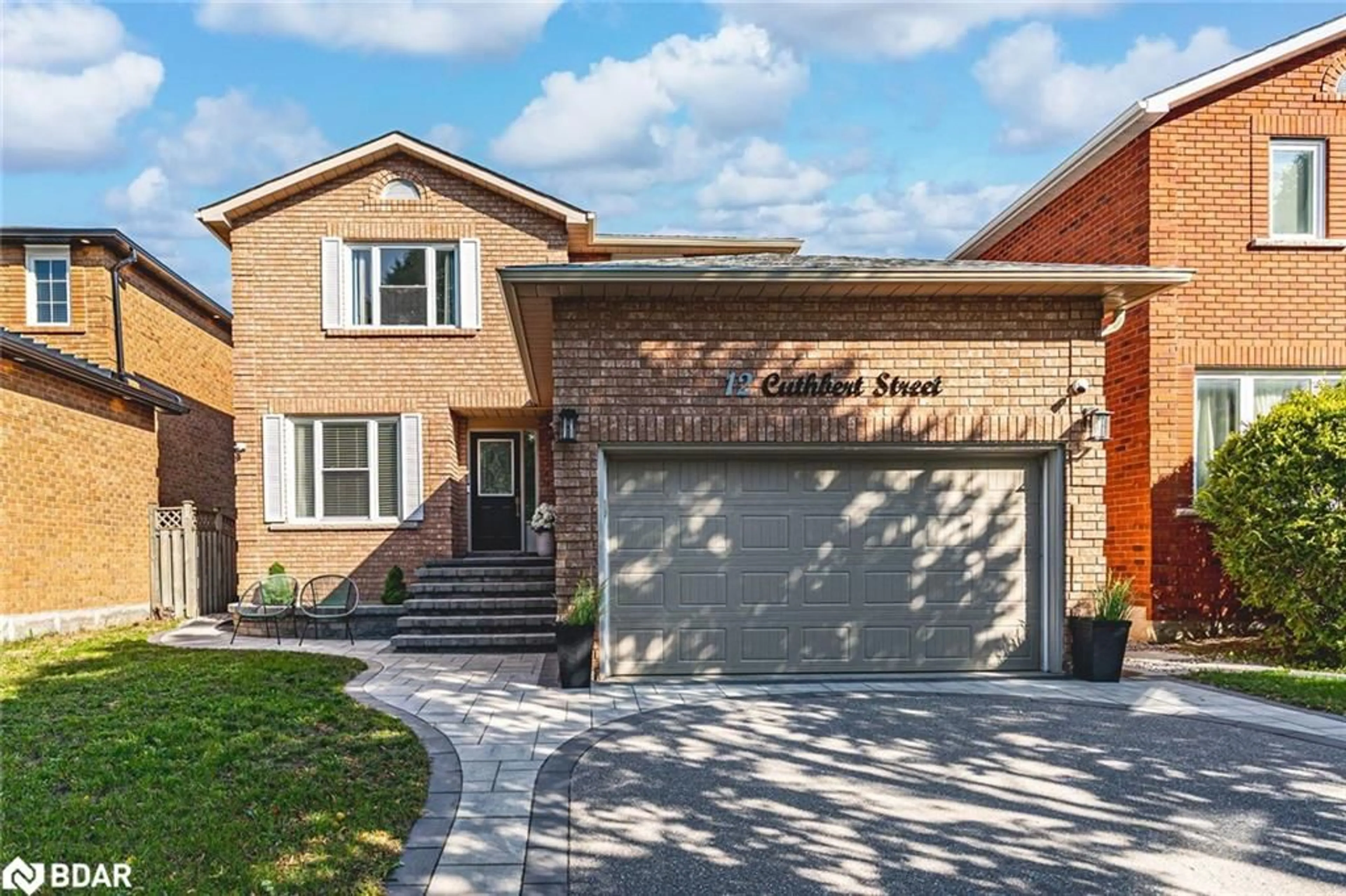 Home with brick exterior material, street for 12 Cuthbert St, Barrie Ontario L4N 6X7