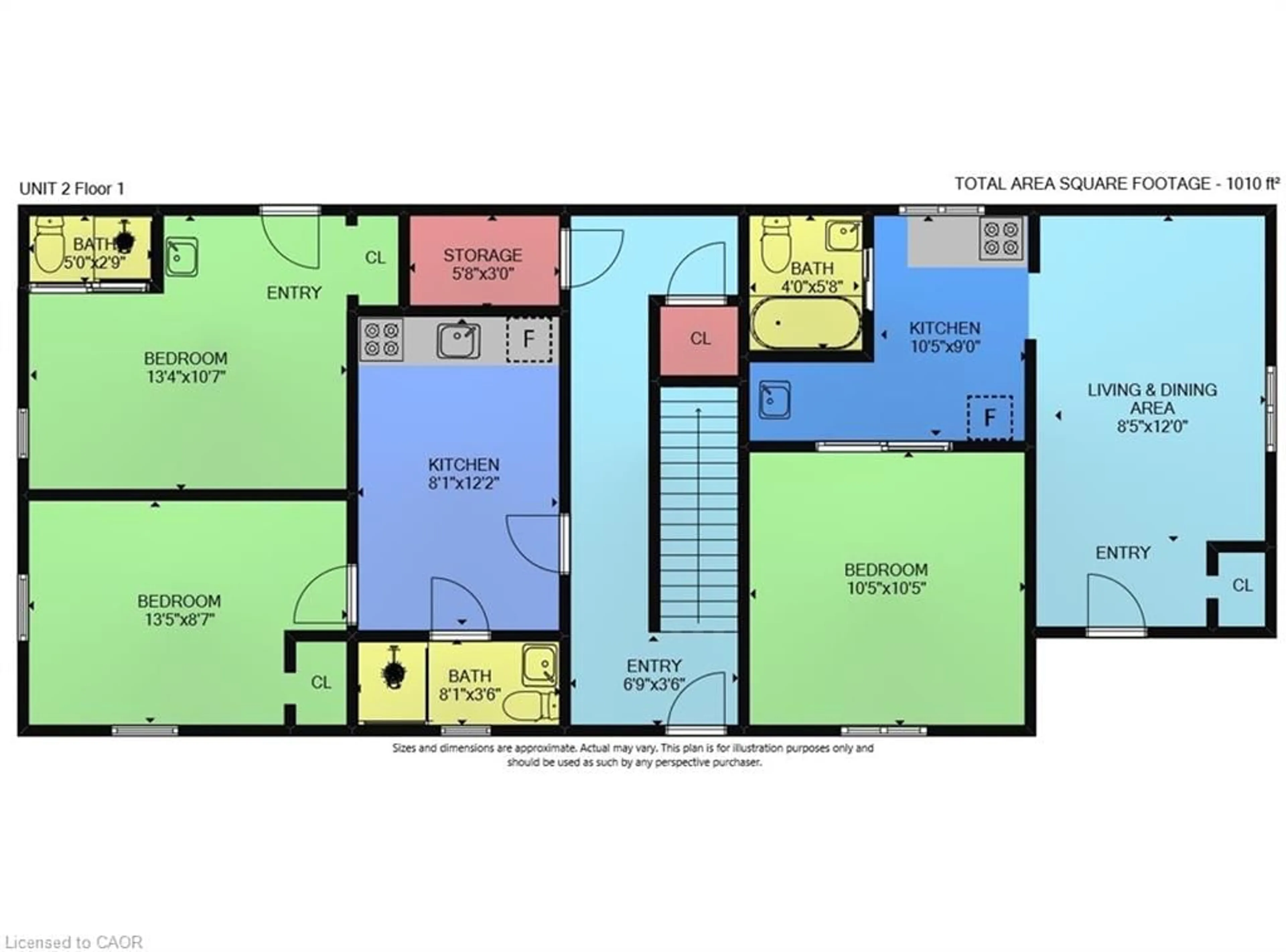 Floor plan for 1367 Cannon St, Hamilton Ontario L8H 1W2