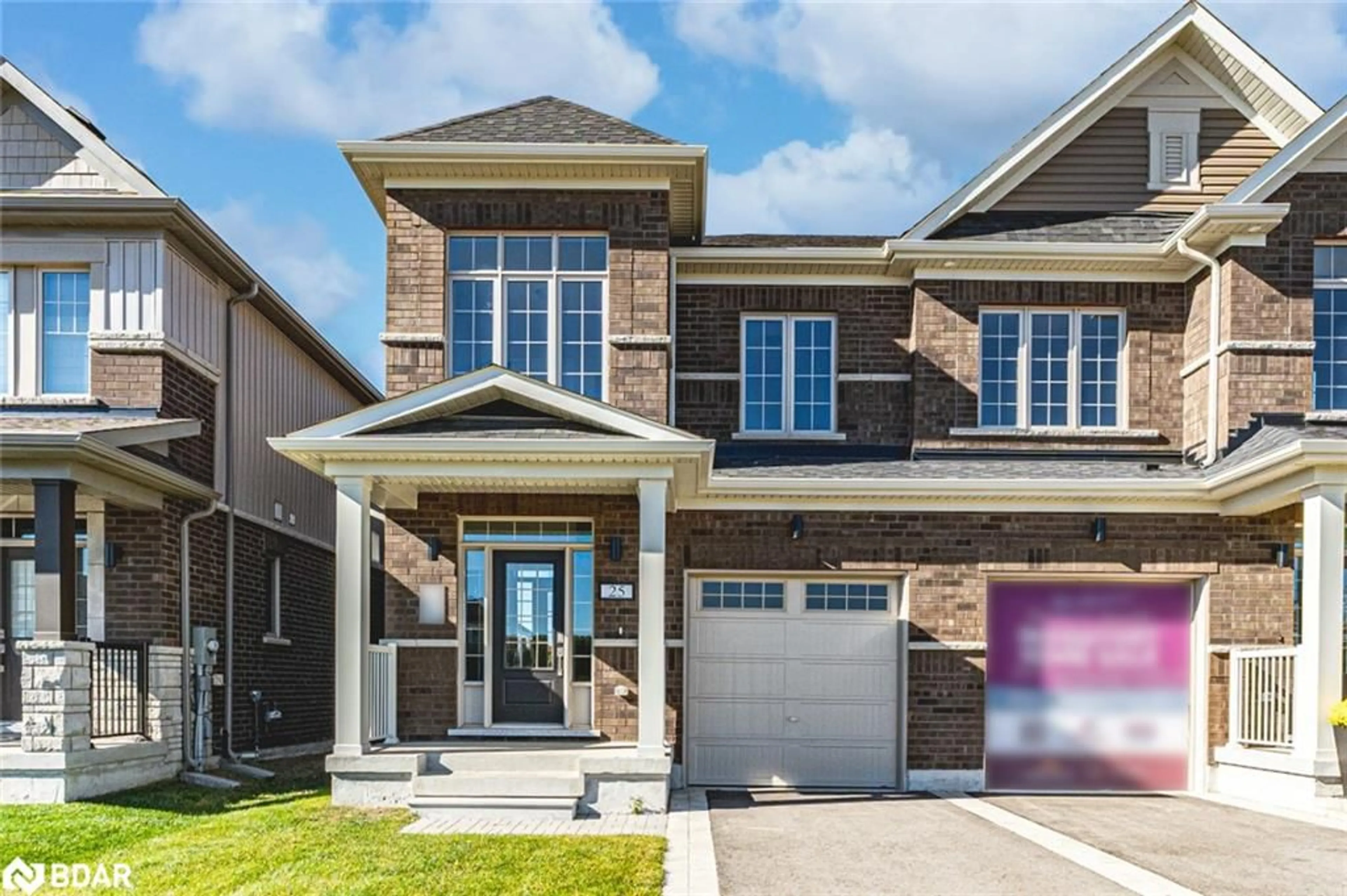 Home with brick exterior material, street for 25 Amsterdam Dr, Barrie Ontario L9J 0Z4