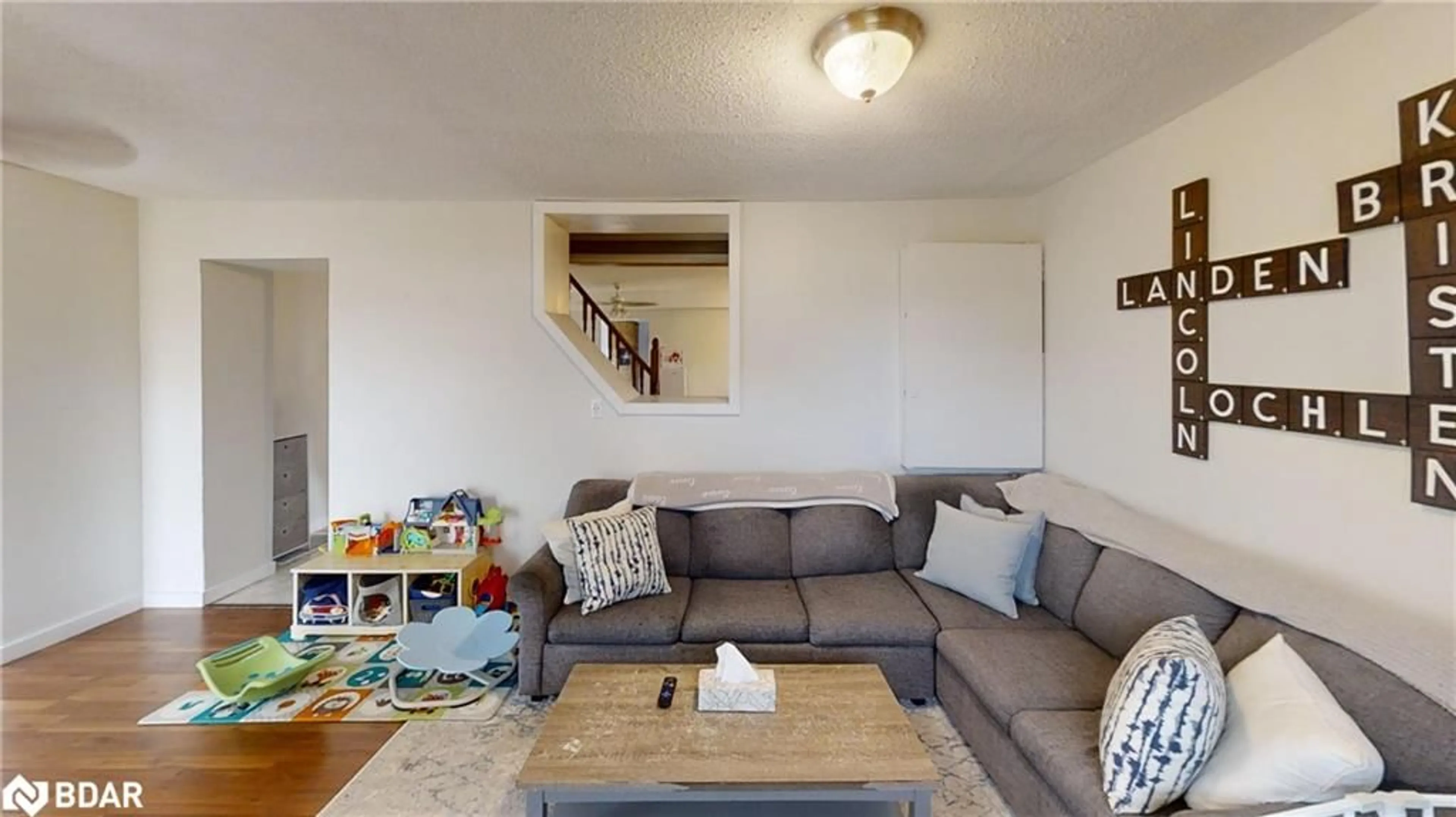 Living room with furniture, unknown for 2214 Concession 10 Rd, Brechin Ontario L0K 1B0