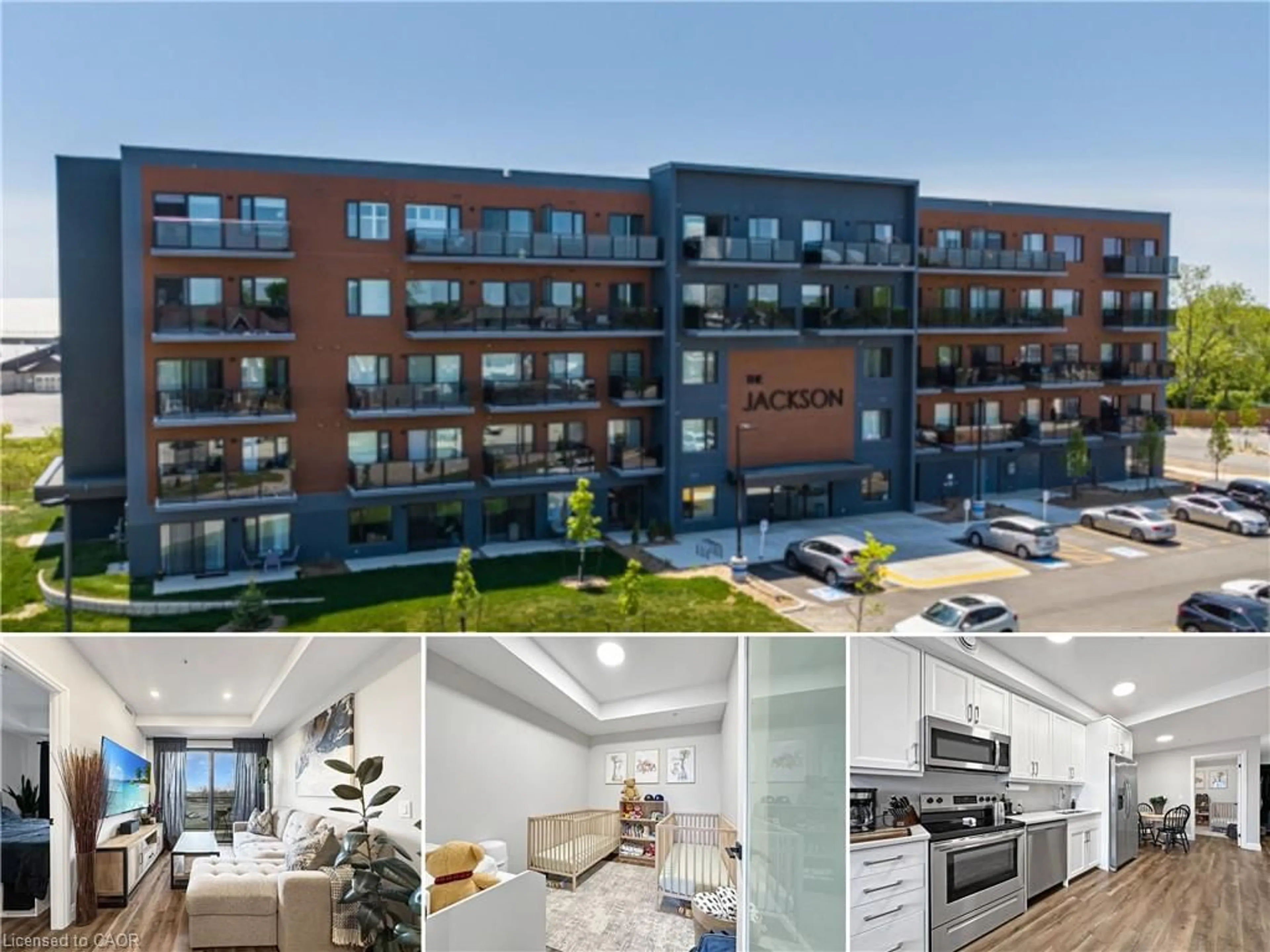 A pic from outside/outdoor area/front of a property/back of a property/a pic from drone, unknown for 64 Main St N #309, Hagersville Ontario N0A 1H0