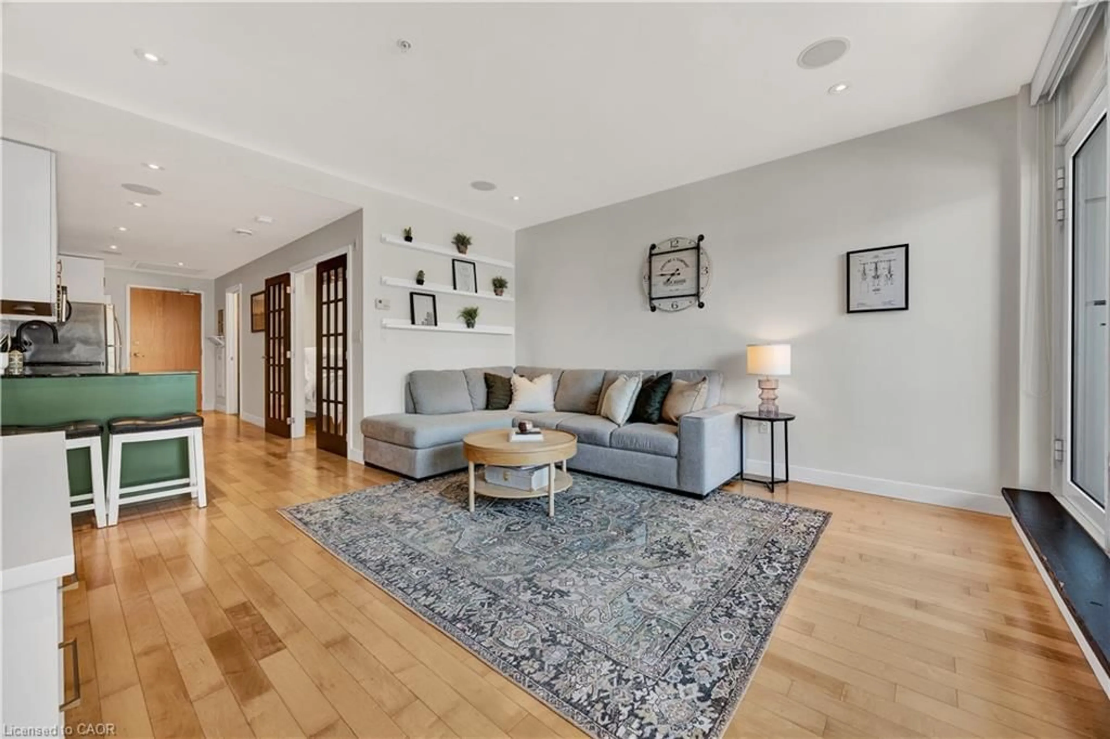 Living room with furniture, unknown for 188 King St #209, Waterloo Ontario N2J 0C6