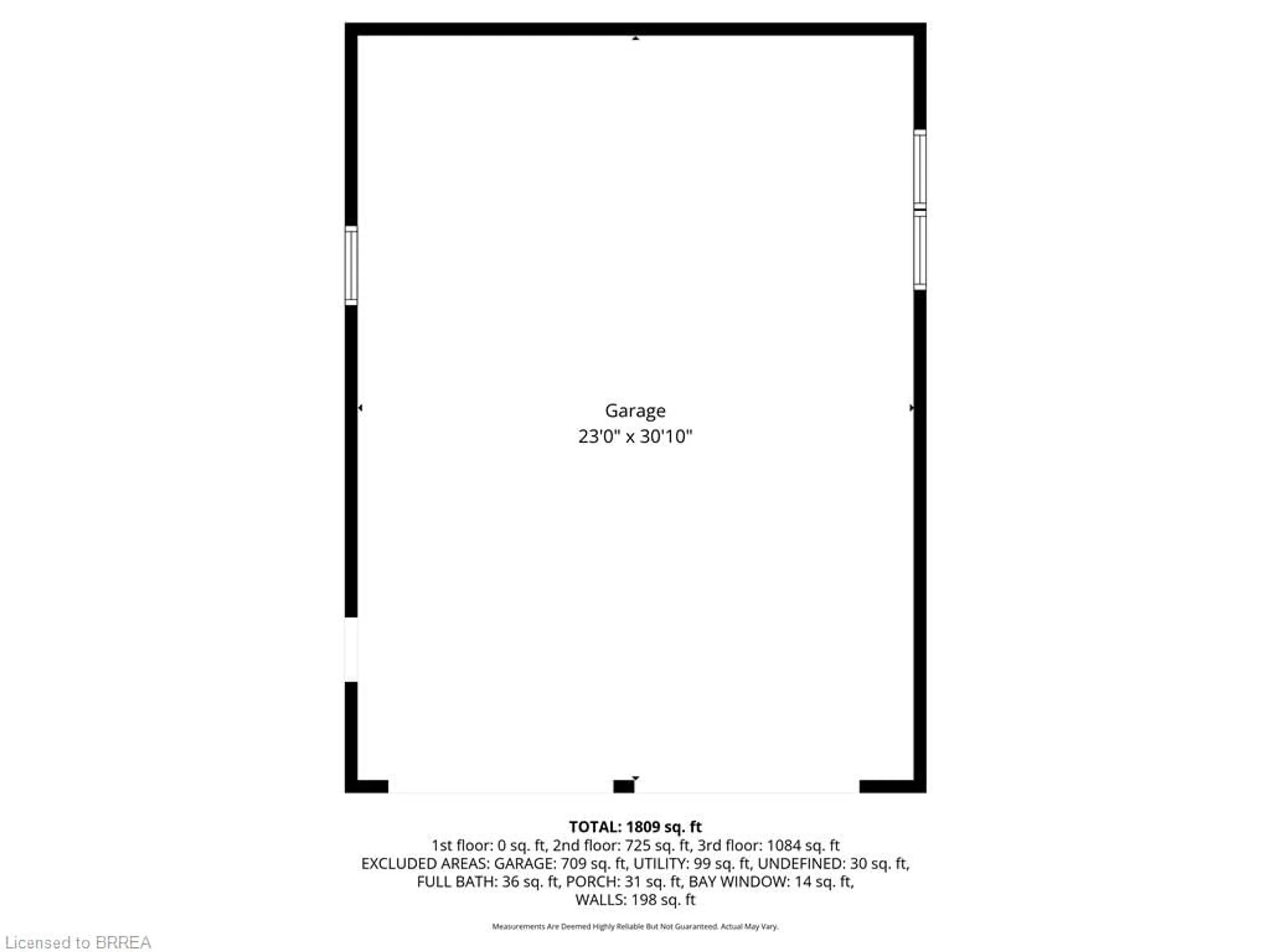 Floor plan for 4 Lillian St, St. George Ontario N0E 1N0