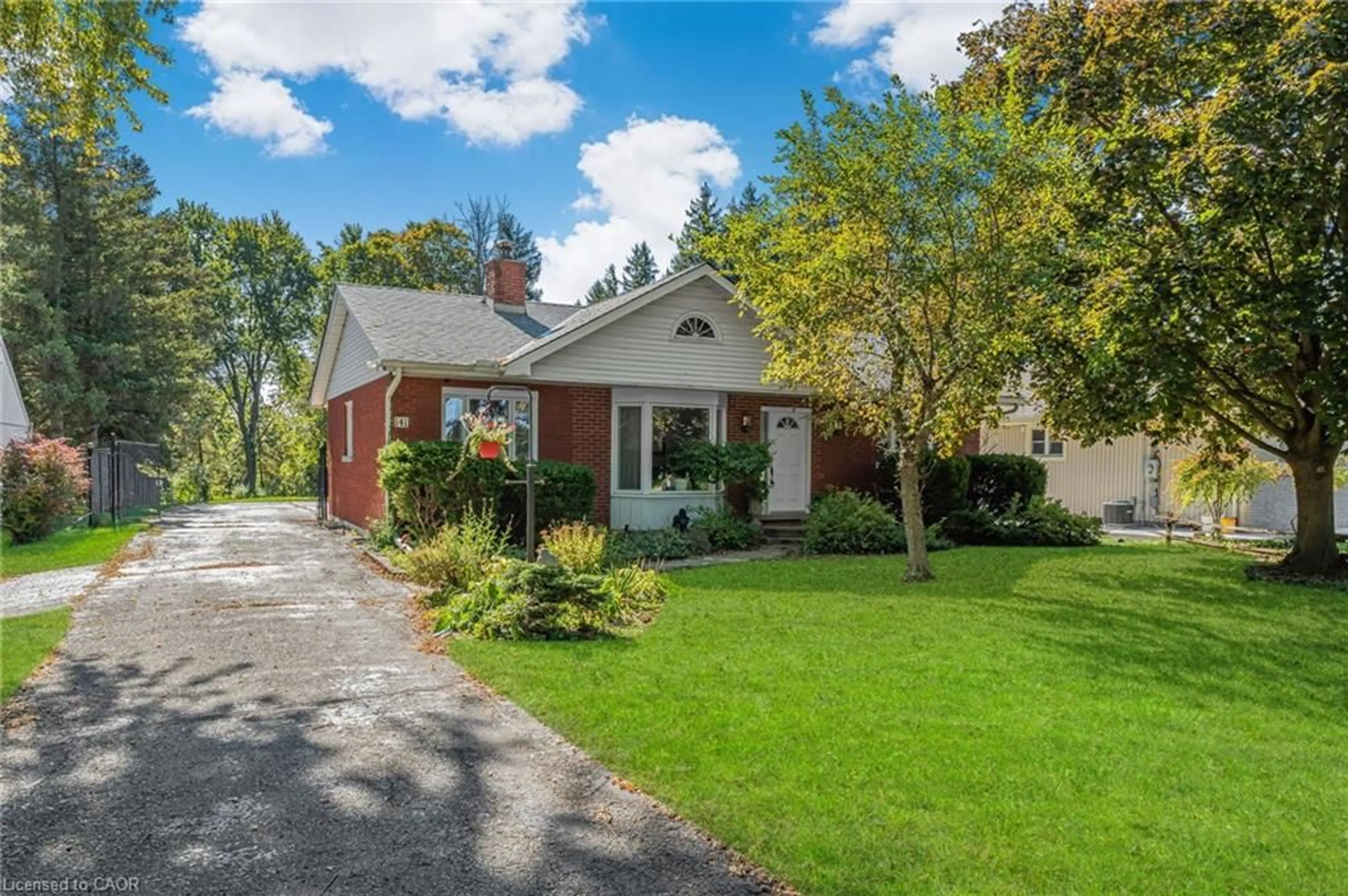 Home with brick exterior material, street for 141 Riverbank Dr, Cambridge Ontario N3H 4R6