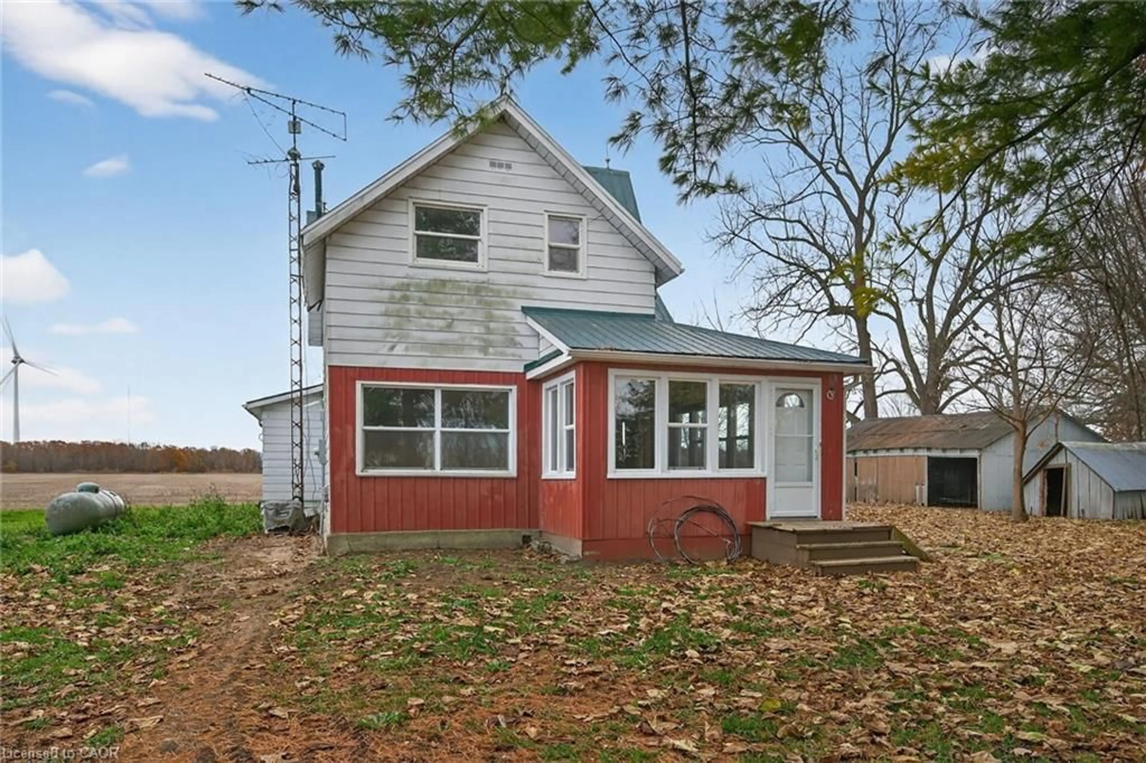 Home with vinyl exterior material, street for 14 Feeder Canal Rd, Dunnville Ontario N0A 1K0