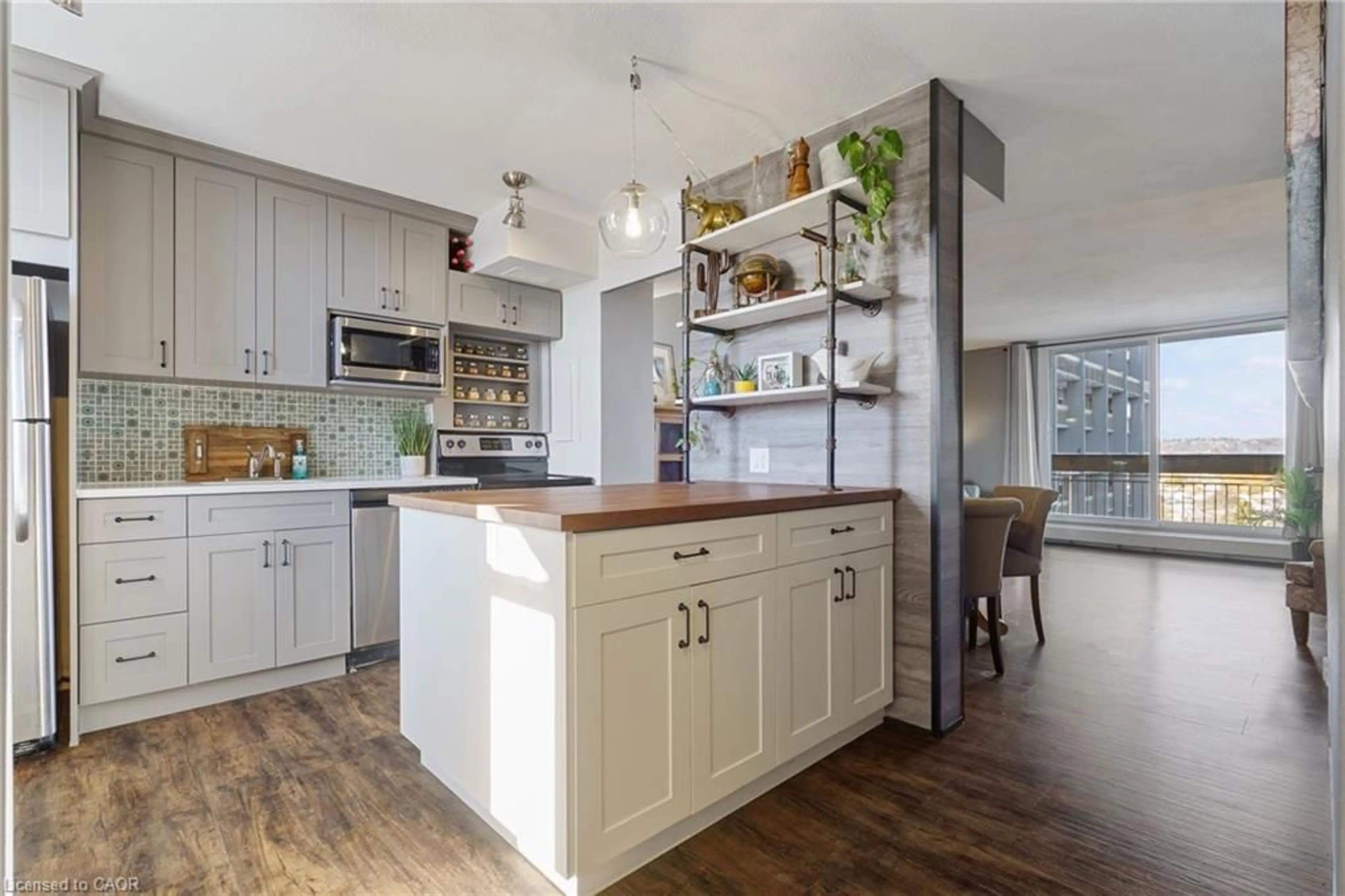 Open concept kitchen, unknown for 350 Quigley Rd #731, Hamilton Ontario L8K 5N2