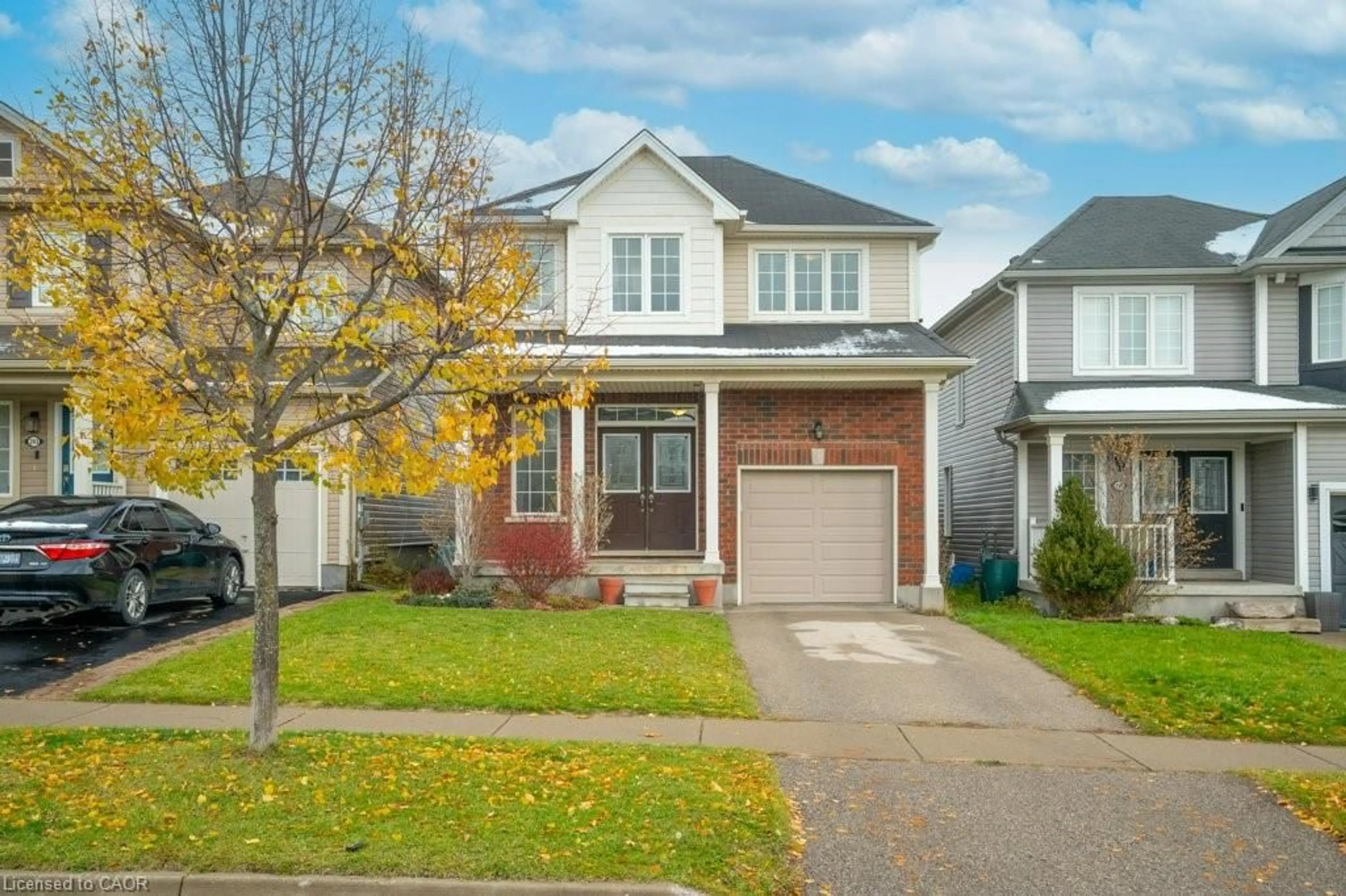 Home with vinyl exterior material, street for 247 Norwich Rd, Breslau Ontario N0B 1M0