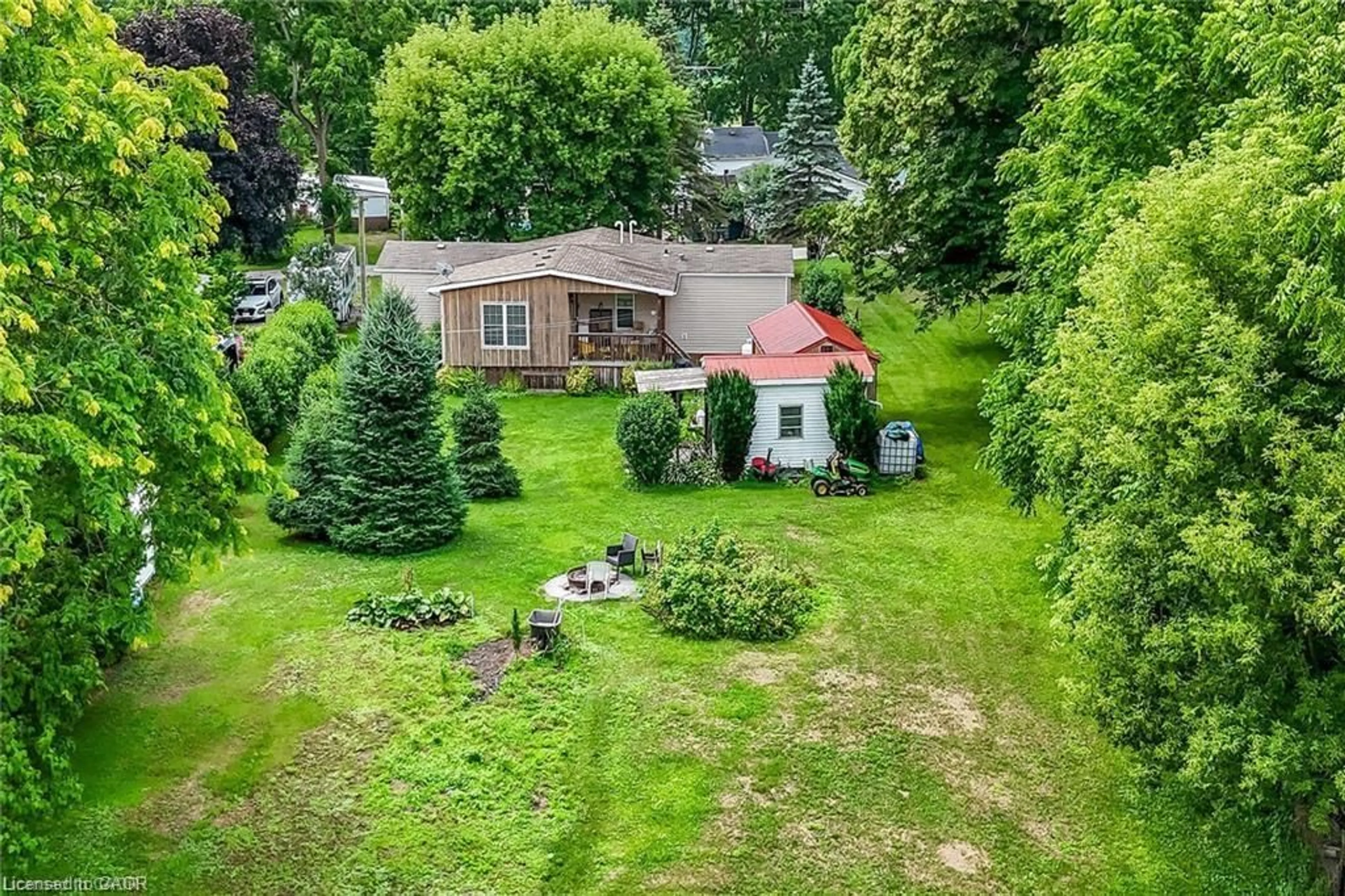 A pic from outside/outdoor area/front of a property/back of a property/a pic from drone, unknown for 29 Courish Lane, Cayuga Ontario N0A 1E0