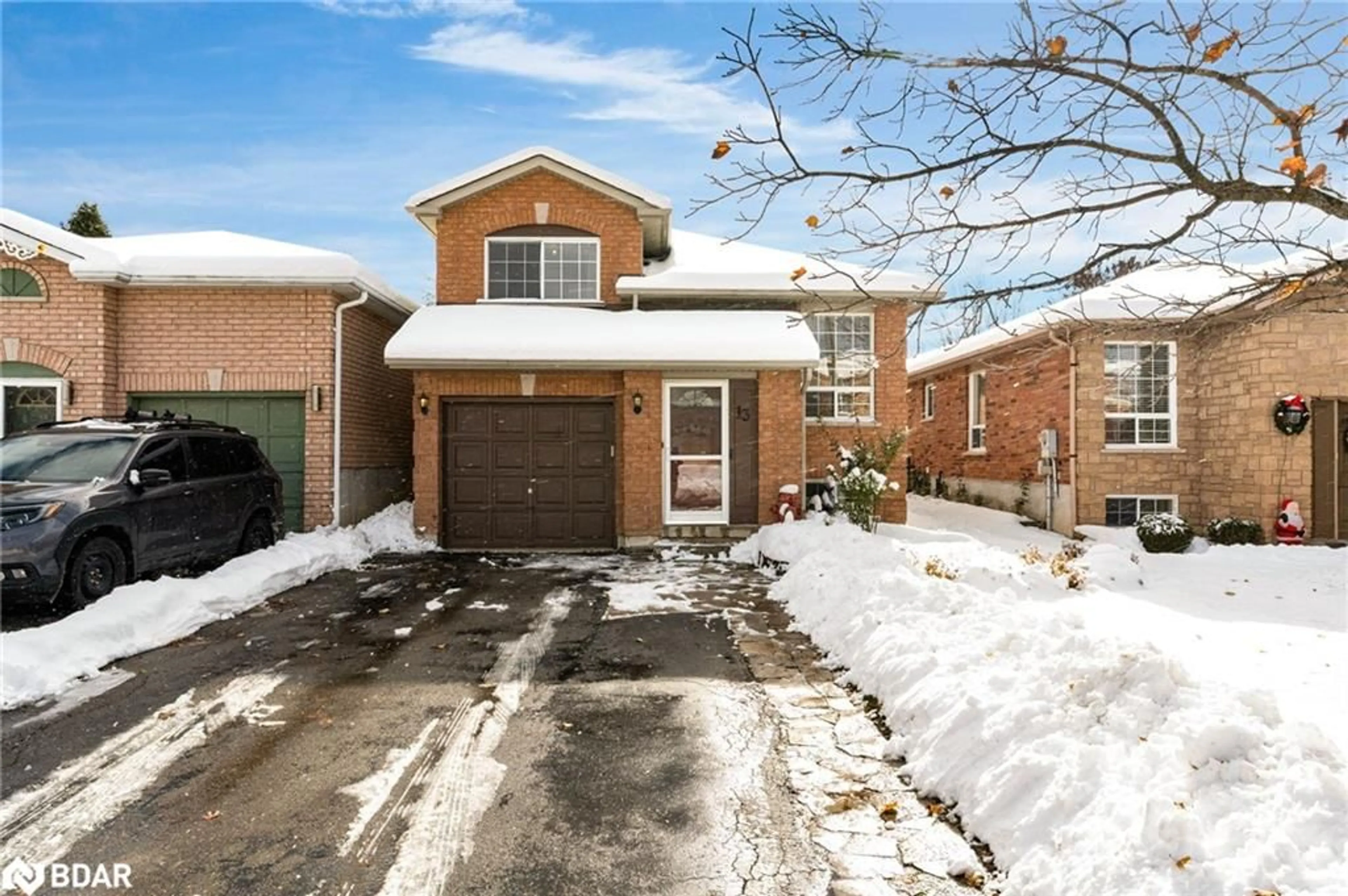 Home with brick exterior material, street for 13 Kate Aitken Cres, New Tecumseth Ontario L0G 1A0
