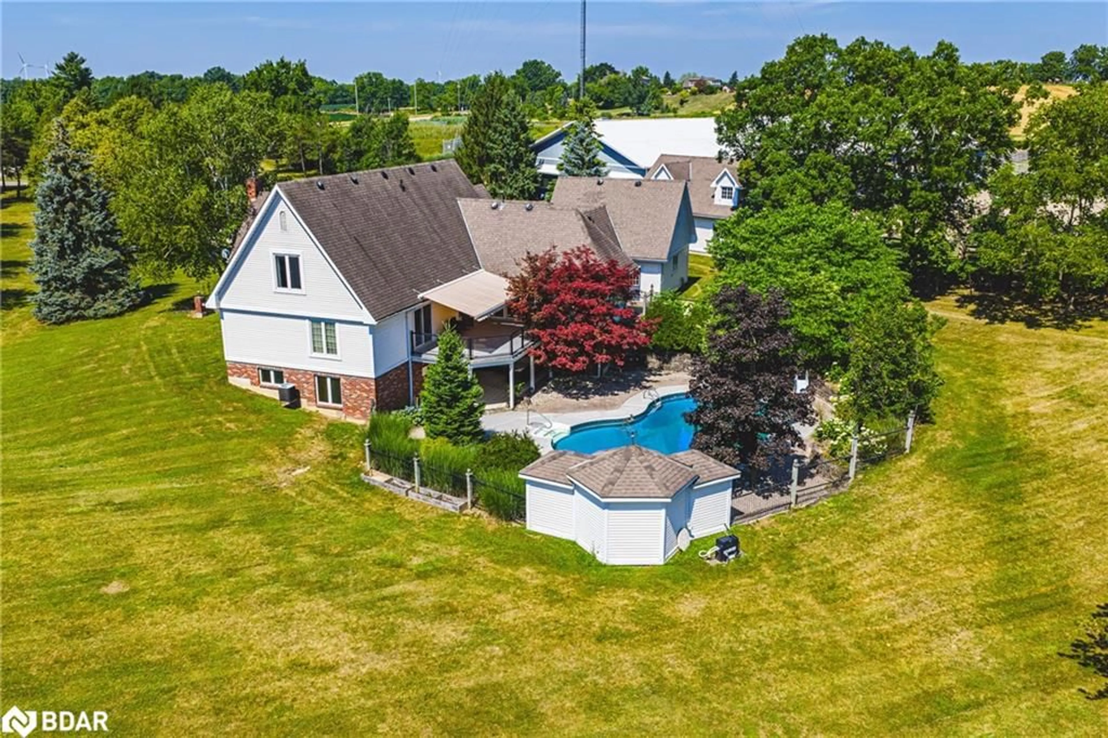 A pic from outside/outdoor area/front of a property/back of a property/a pic from drone, unknown for 2368 #17 Haldimand Rd, Haldimand Ontario N0A 1E0