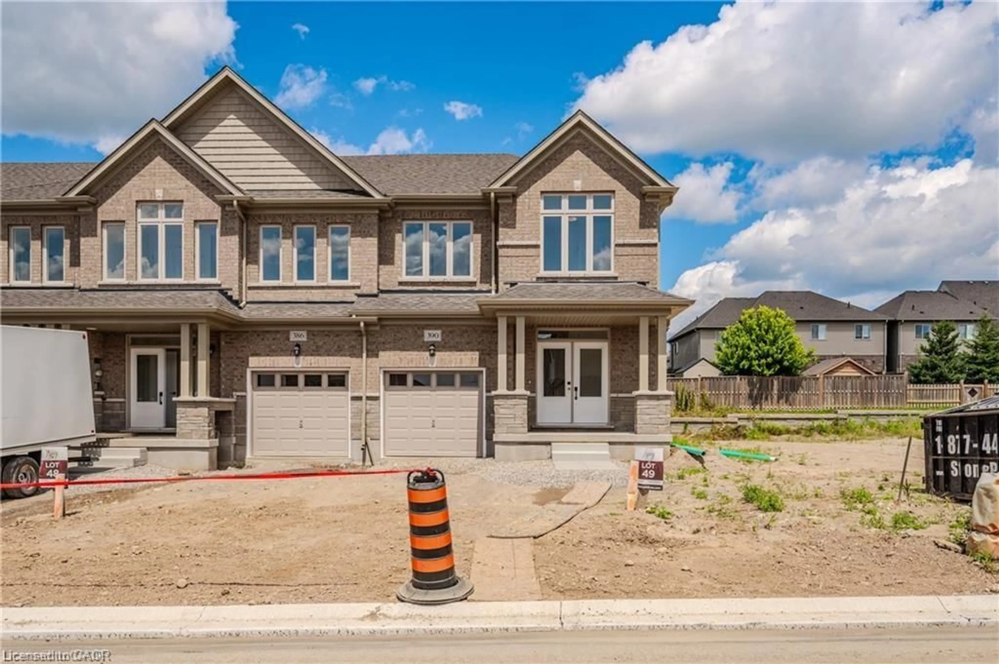 Home with brick exterior material, street for 342 Robert Woolner St, Ayr Ontario N0B 1E0