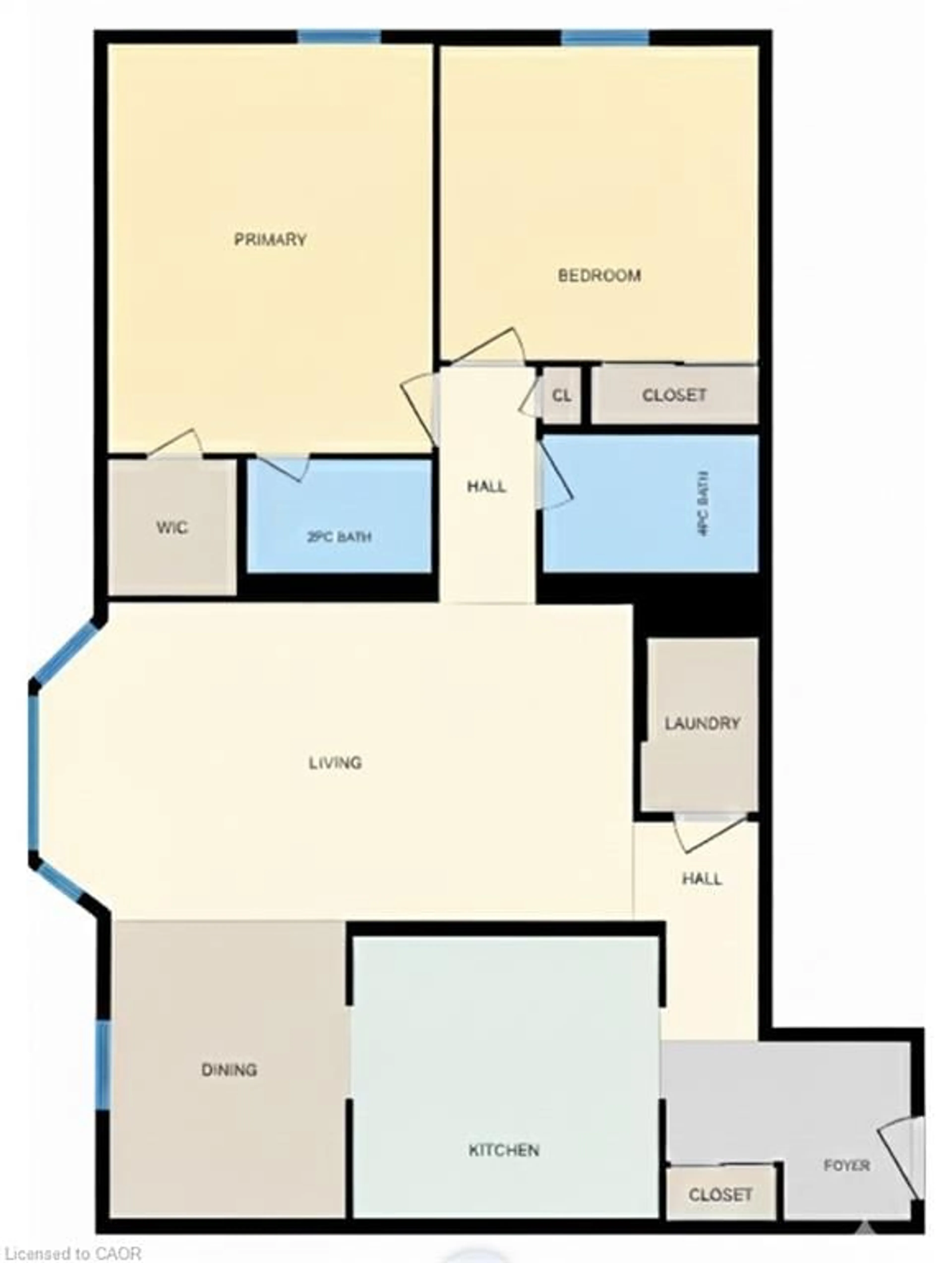 Floor plan for 35 Green Valley Dr #1510, Kitchener Ontario N2P 2A5
