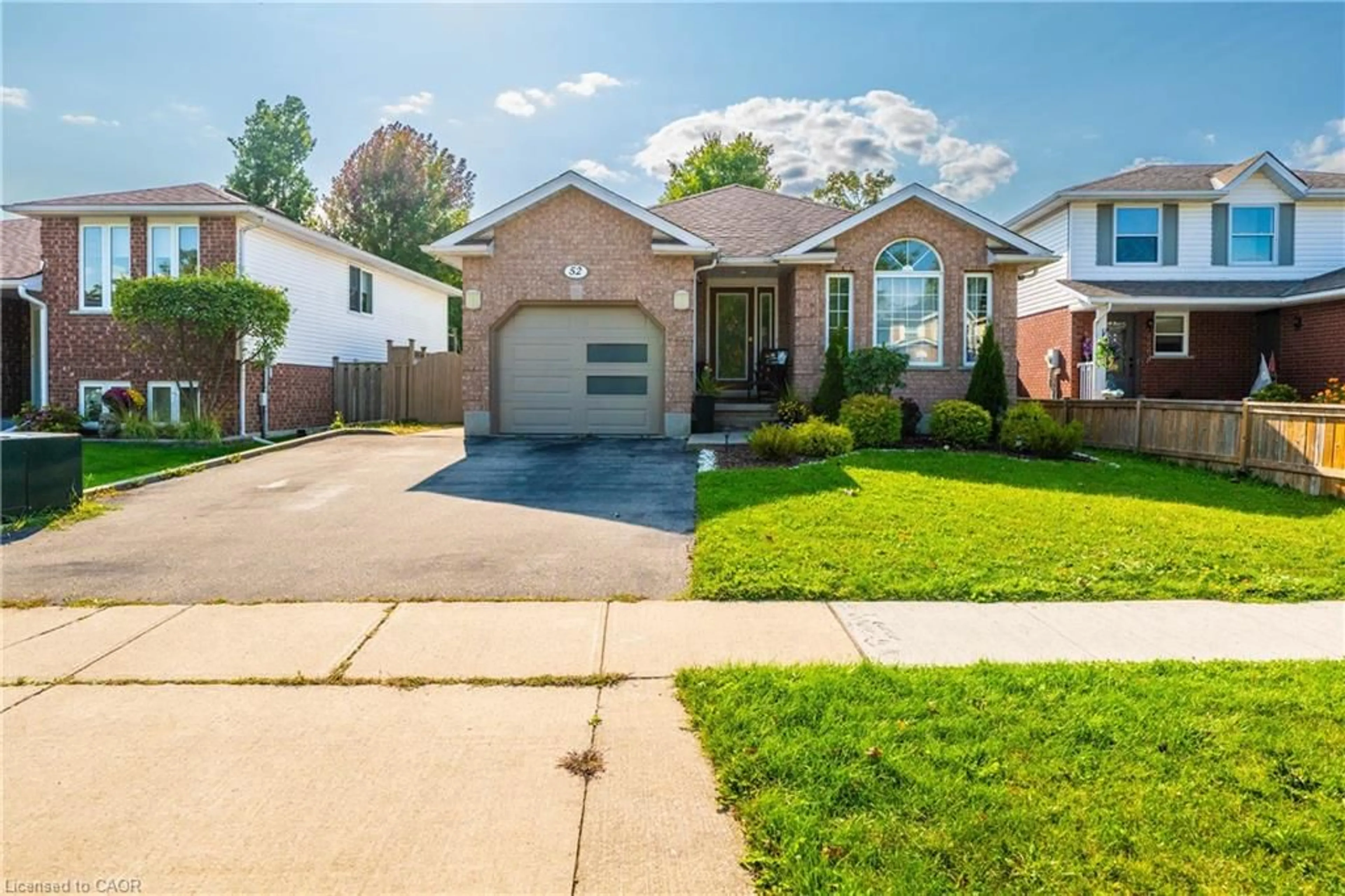 Home with brick exterior material, street for 52 Dawn Cres, Cambridge Ontario N3C 4A9
