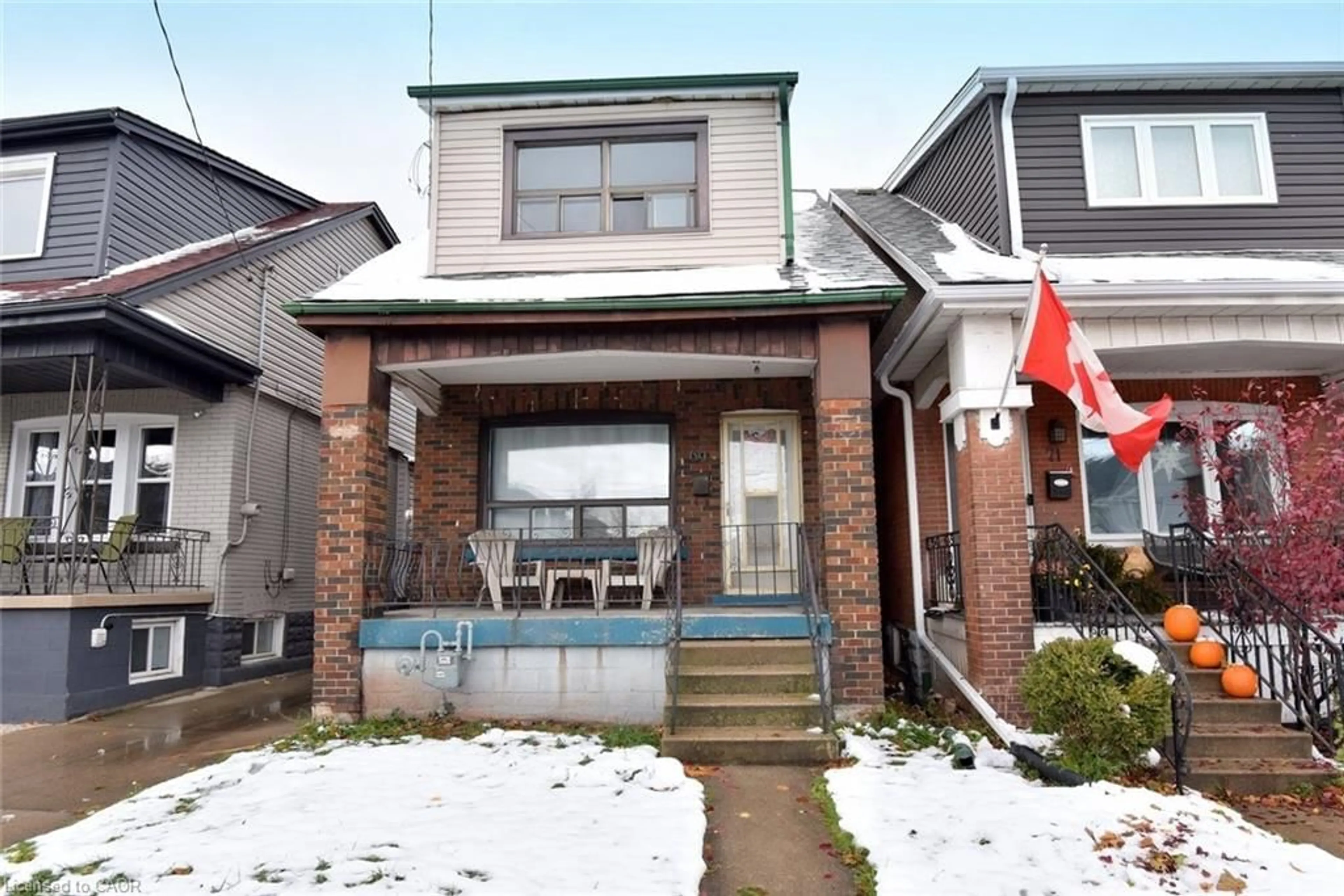 Home with brick exterior material, street for 69 Gage Ave, Hamilton Ontario L8L 6Z8