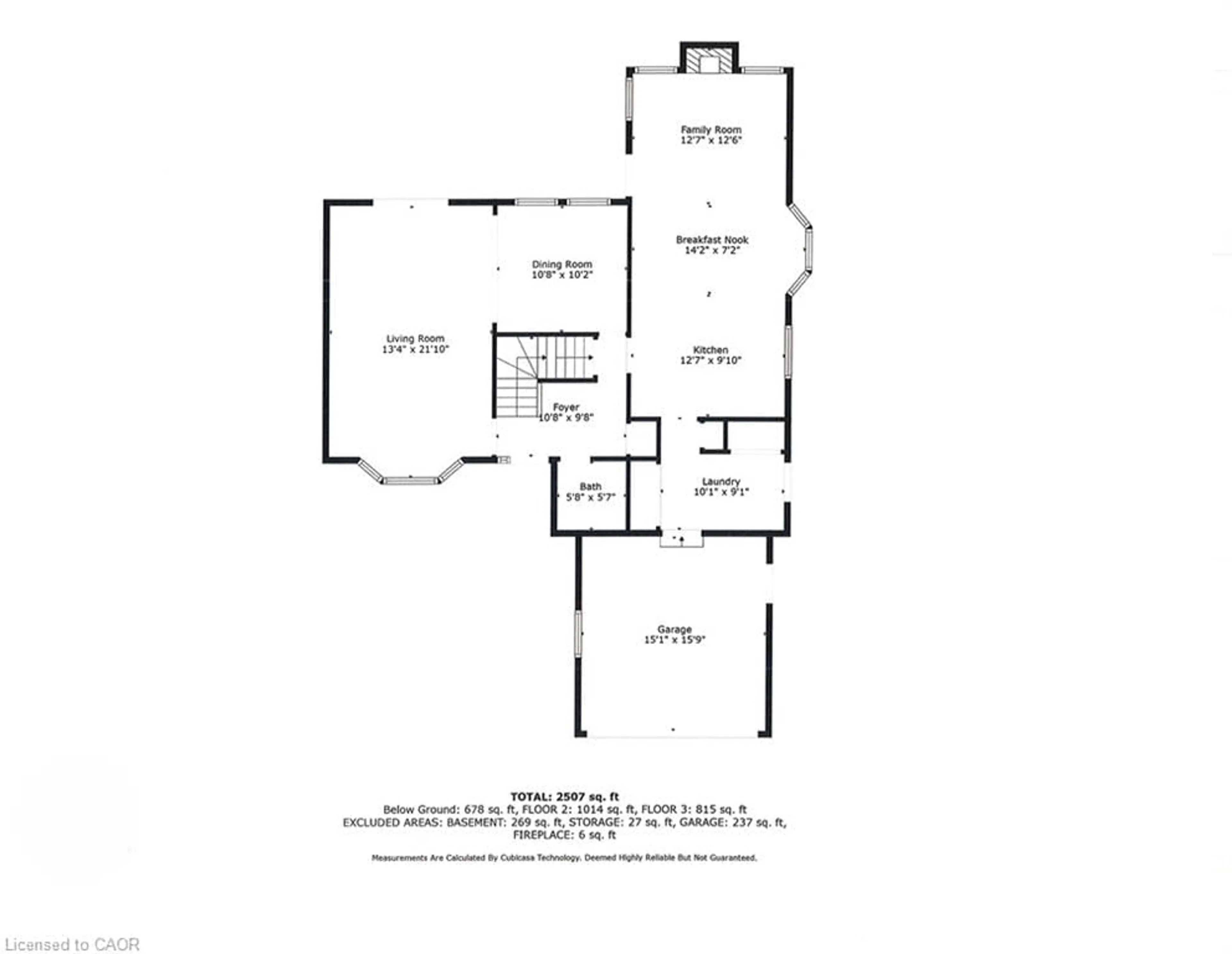 Floor plan for 34 Mann Ave, Simcoe Ontario N3Y 5J3