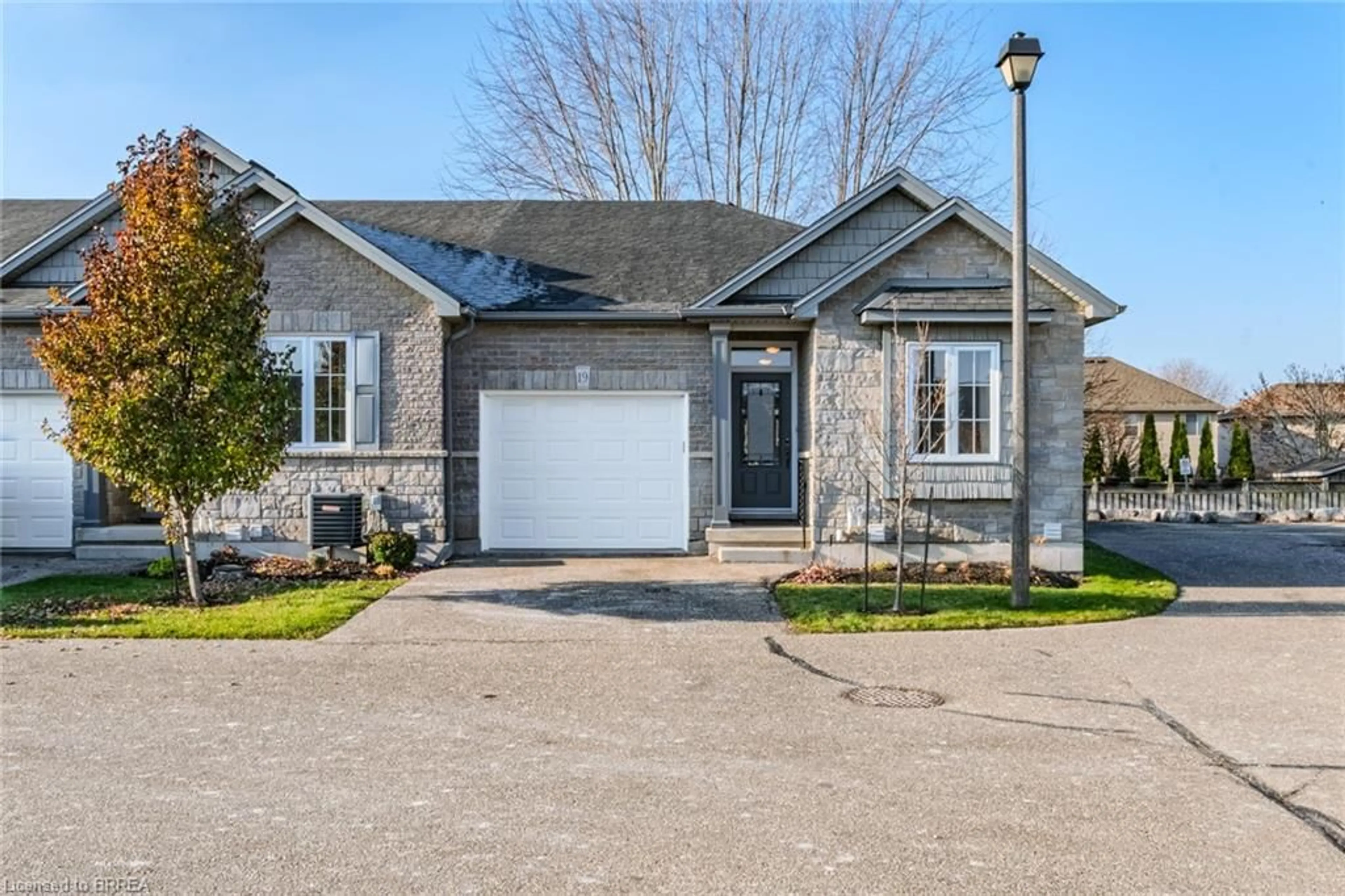 Home with brick exterior material, street for 244 Dundas St #19, Paris Ontario N3L 0B4