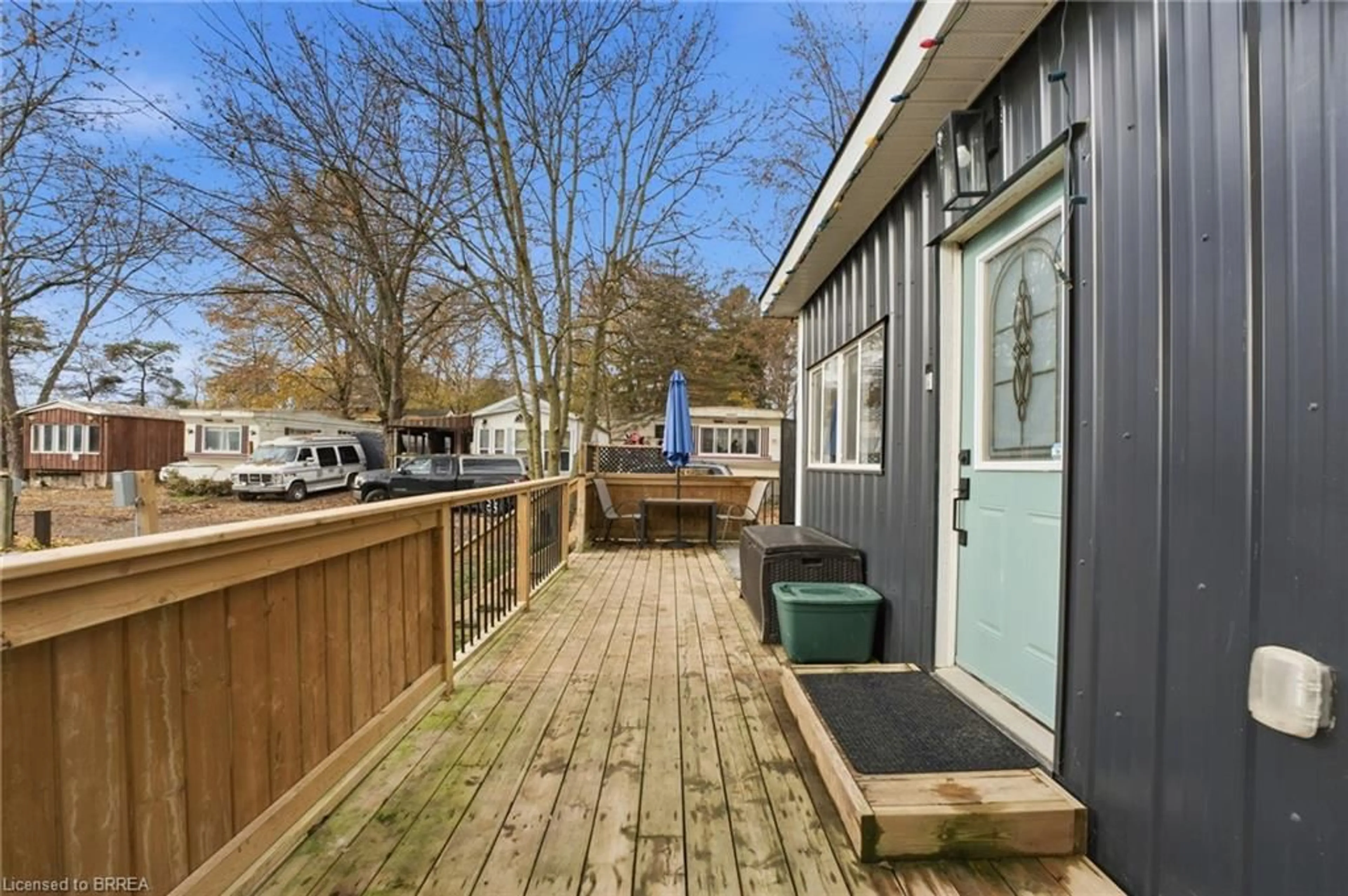 Patio, street for 99 Fourth Conc Rd #168, Burford Ontario N0E 1A0