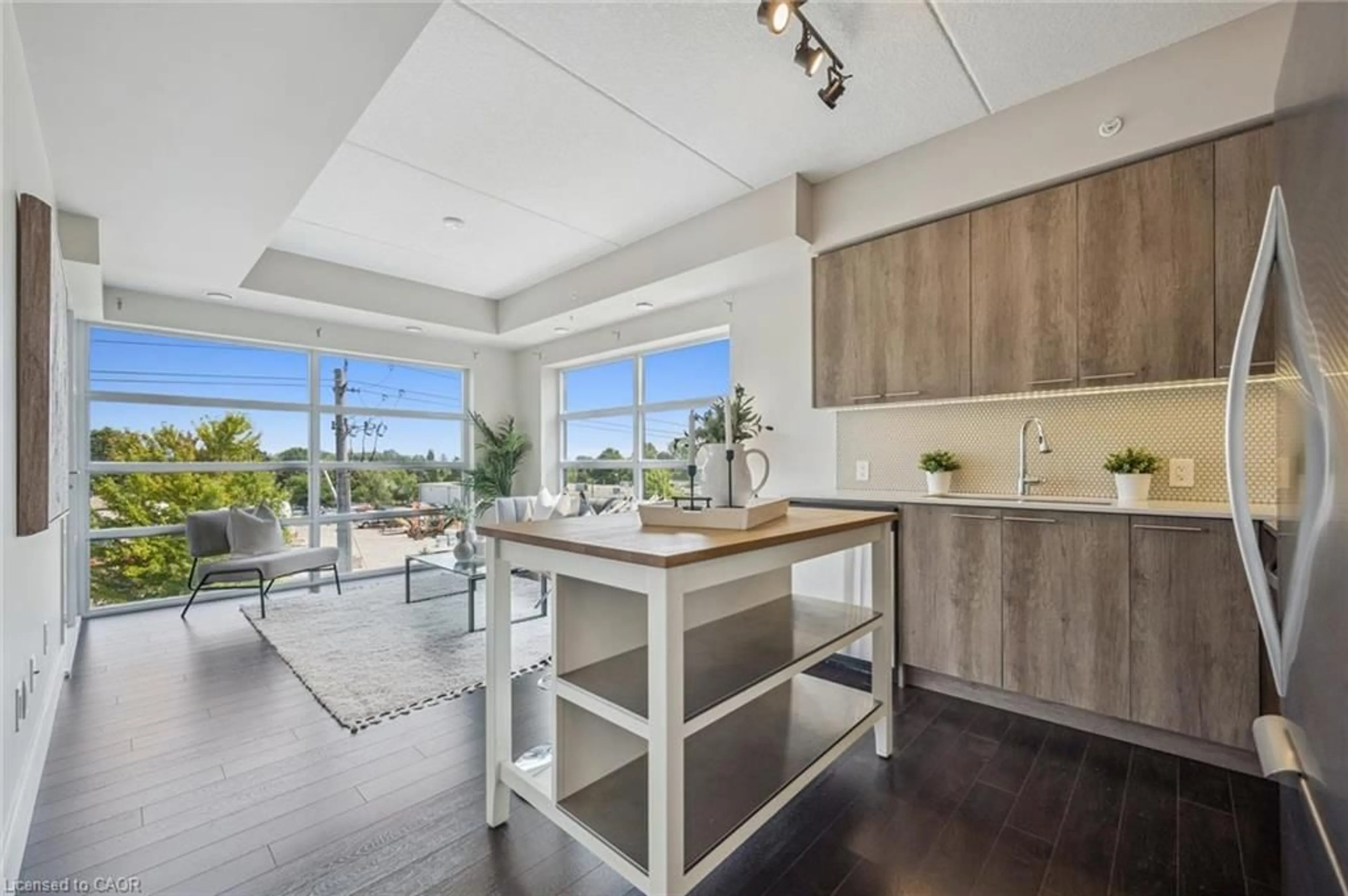 Open concept kitchen, unknown for 15 Prince Albert Blvd #316, Kitchener Ontario N2H 0C2