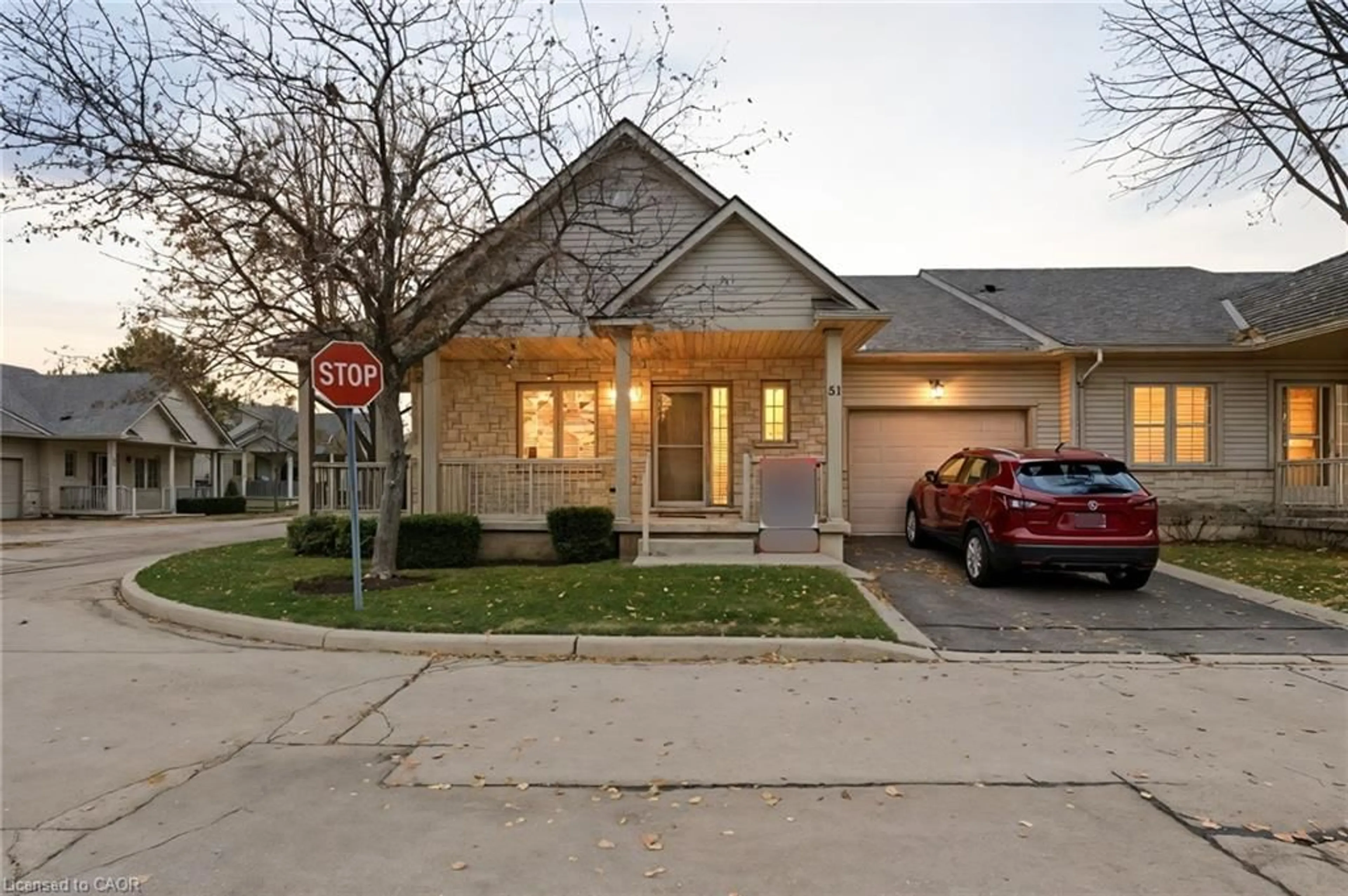 Home with brick exterior material, street for 34 Southbrook Dr #51, Binbrook Ontario L0R 1C0