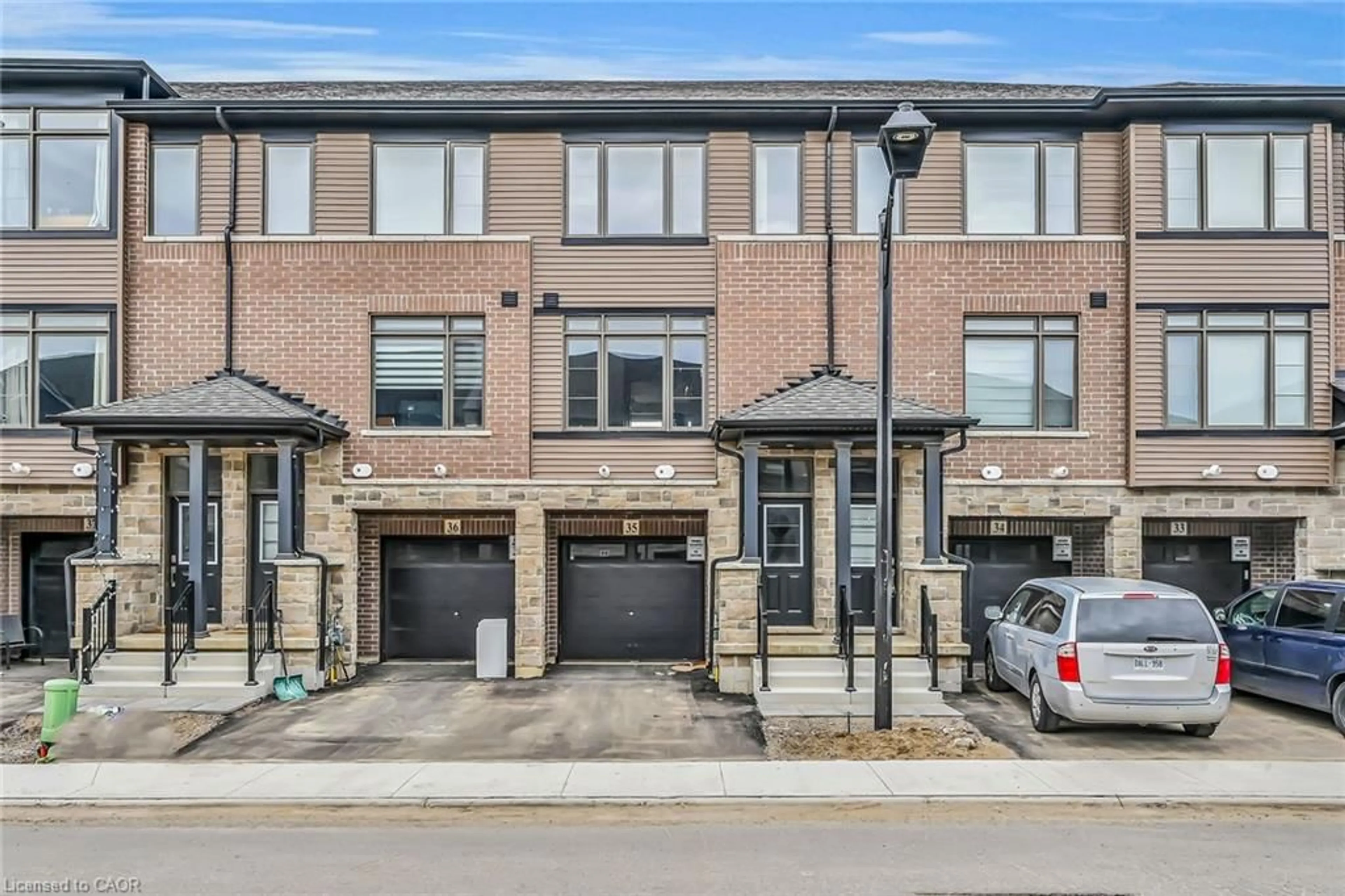 Home with brick exterior material, street for 120 Court Dr #35, Paris Ontario N3L 0N2