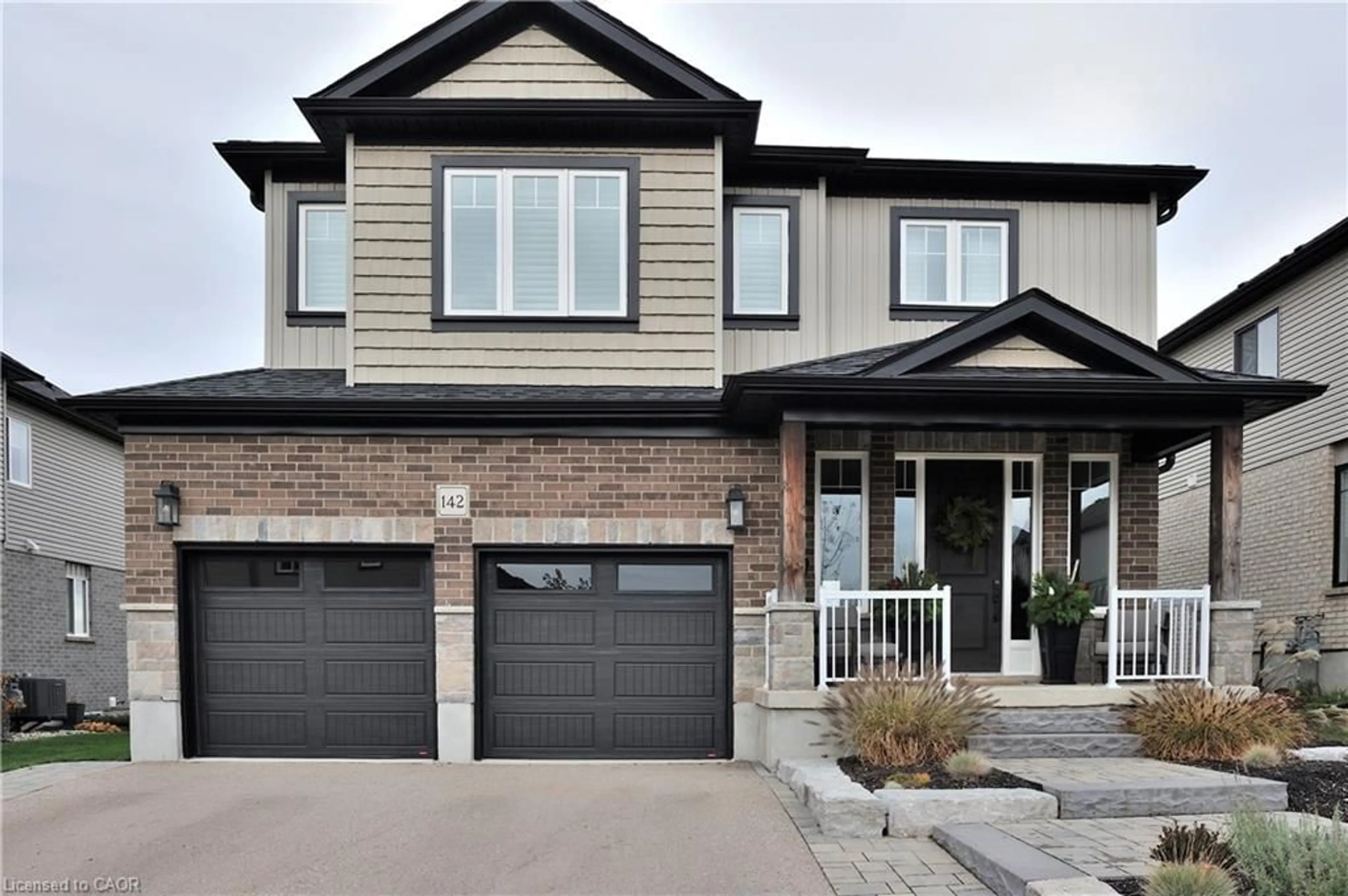 Home with brick exterior material, street for 142 Theodore Schuler Blvd, New Hamburg Ontario N3A 4N9