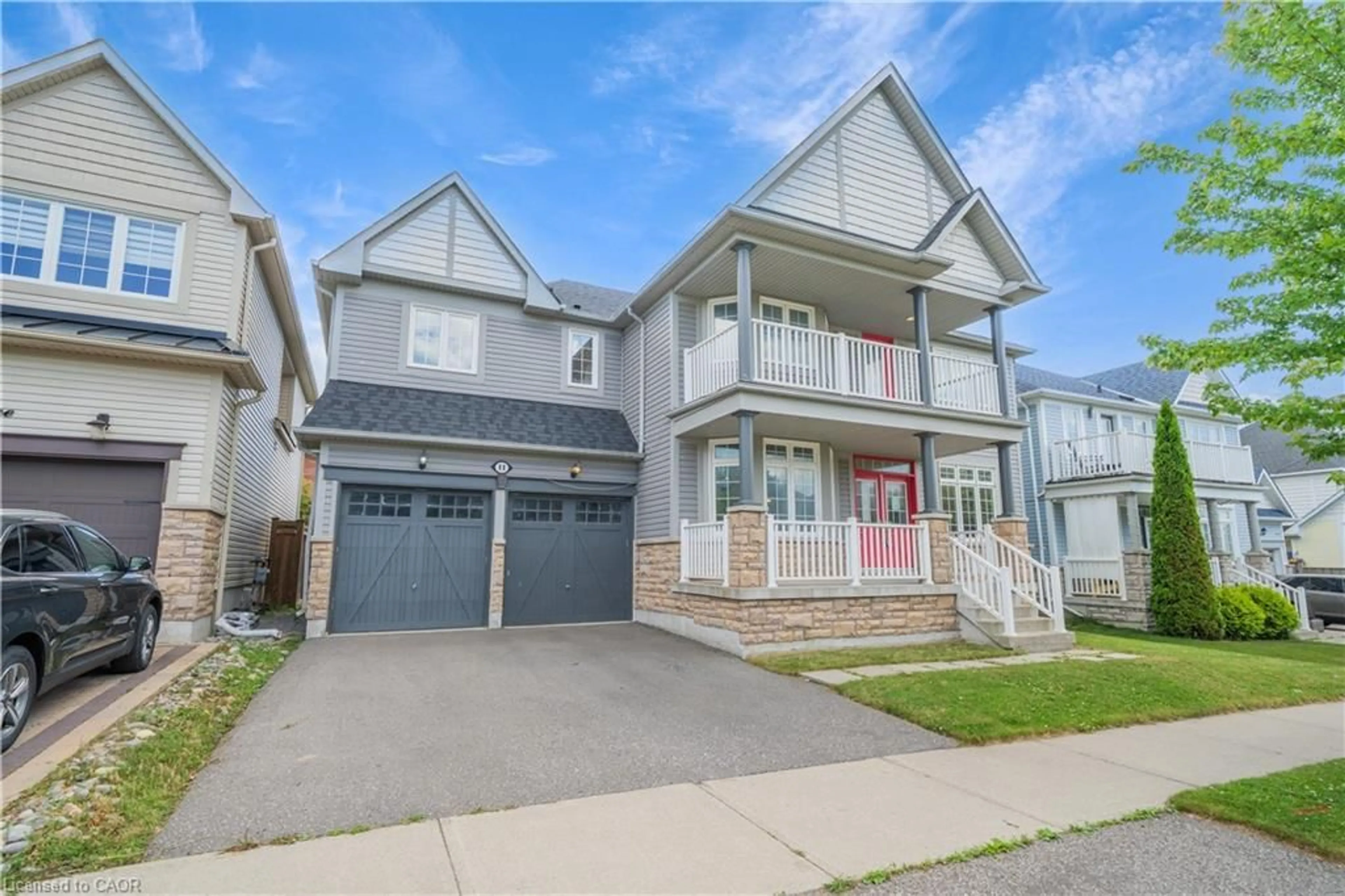 Home with vinyl exterior material, street for 11 Belsey Lane, Newcastle Ontario L1B 0B3