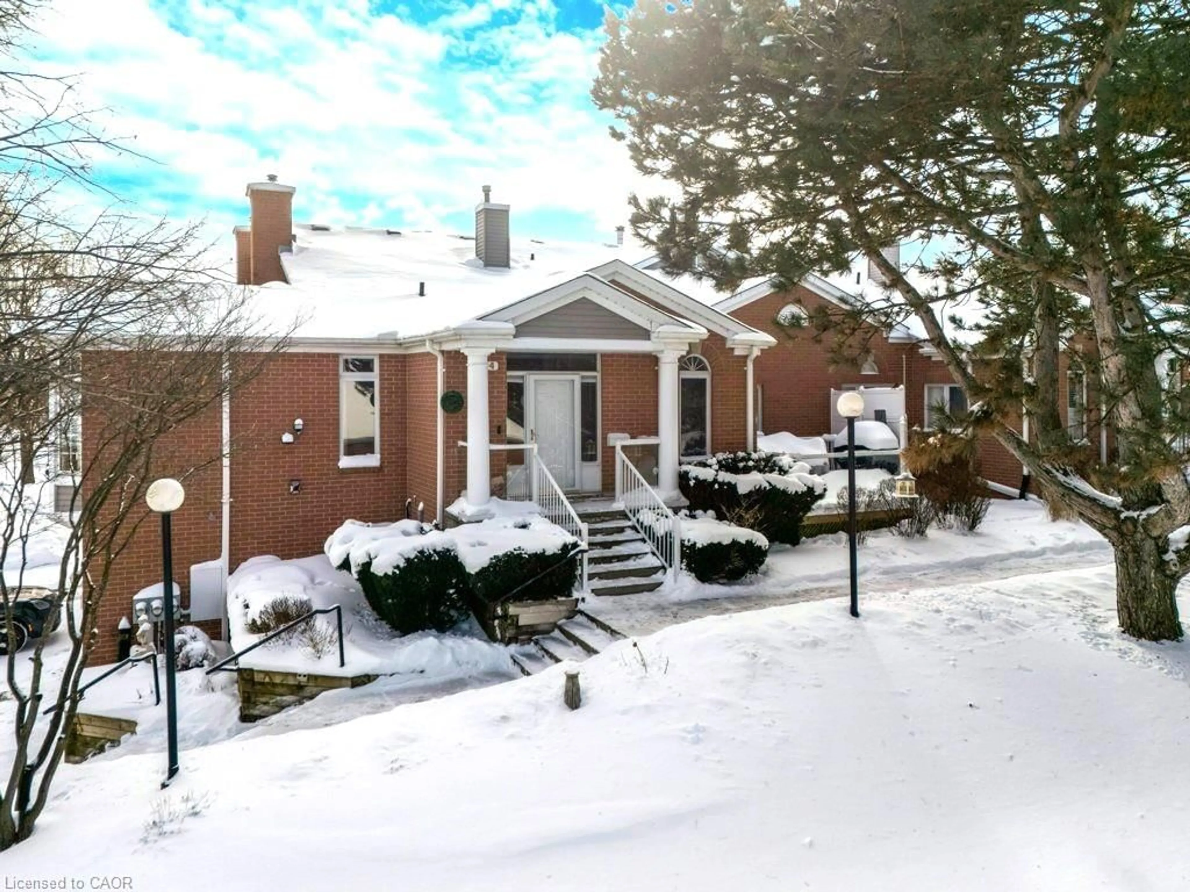 Home with brick exterior material, street for 341 George St #4, Cambridge Ontario N1S 4X7