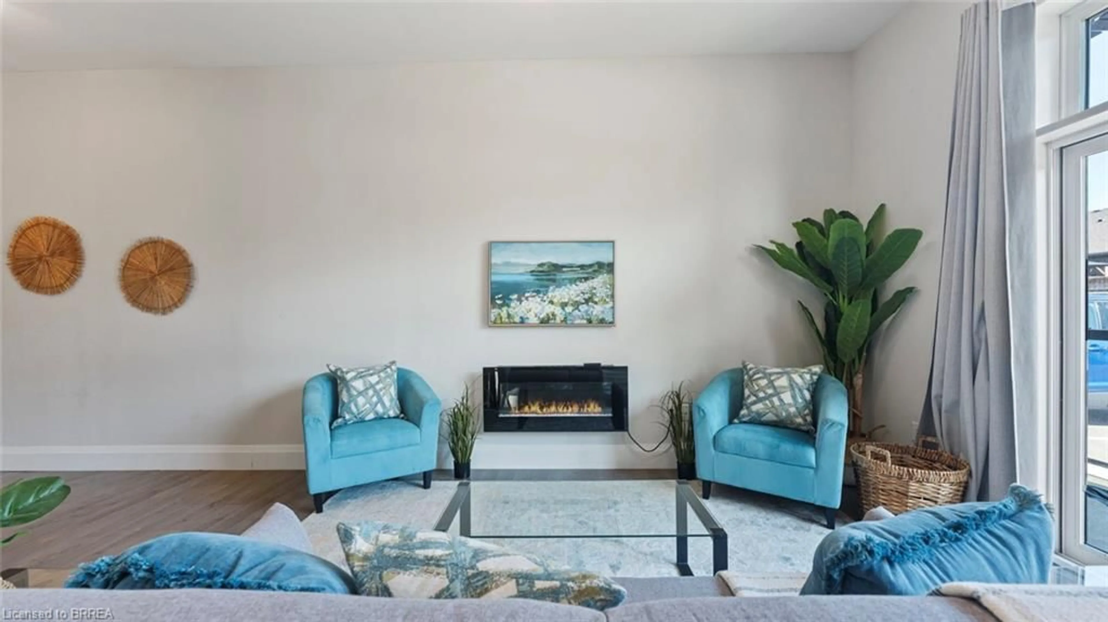 Living room with furniture, unknown for 85 Morrell St #103A, Brantford Ontario N3T 4J6