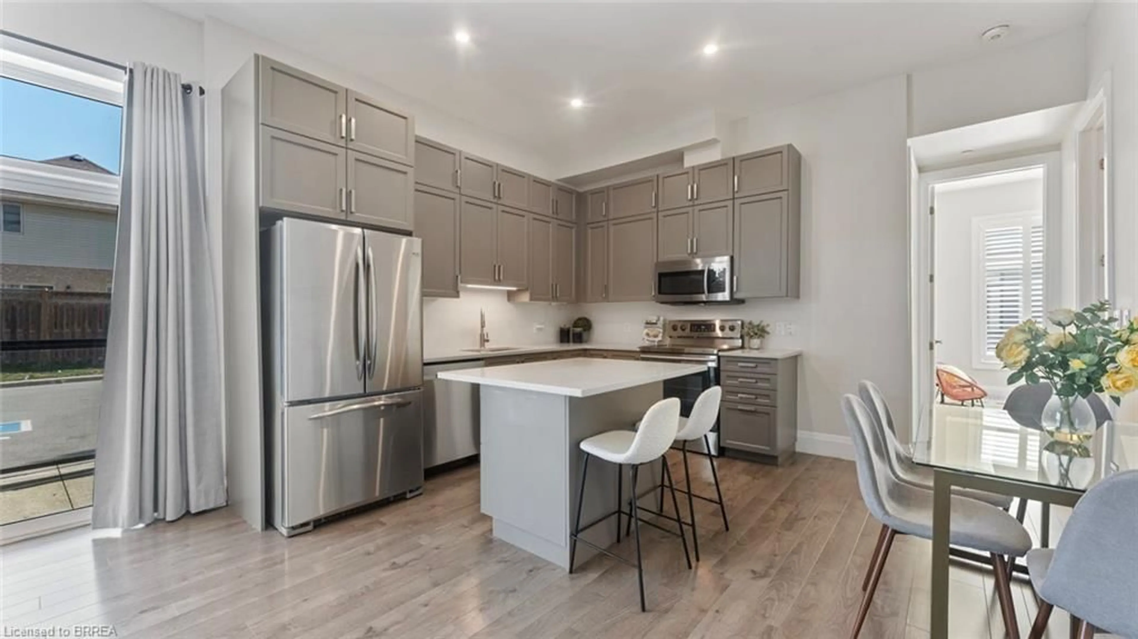 Open concept kitchen, unknown for 85 Morrell St #103A, Brantford Ontario N3T 4J6