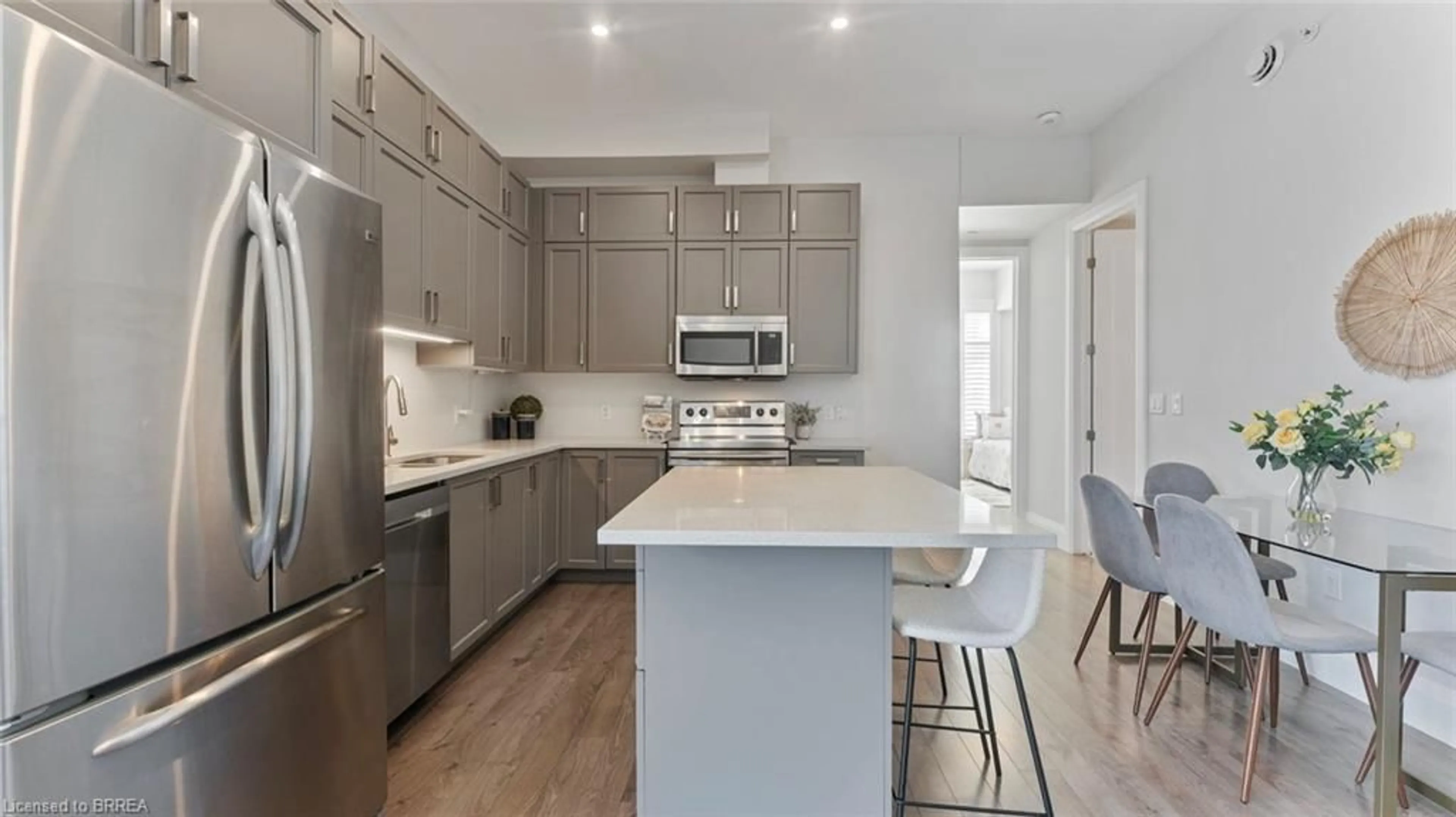 Open concept kitchen, unknown for 85 Morrell St #103A, Brantford Ontario N3T 4J6