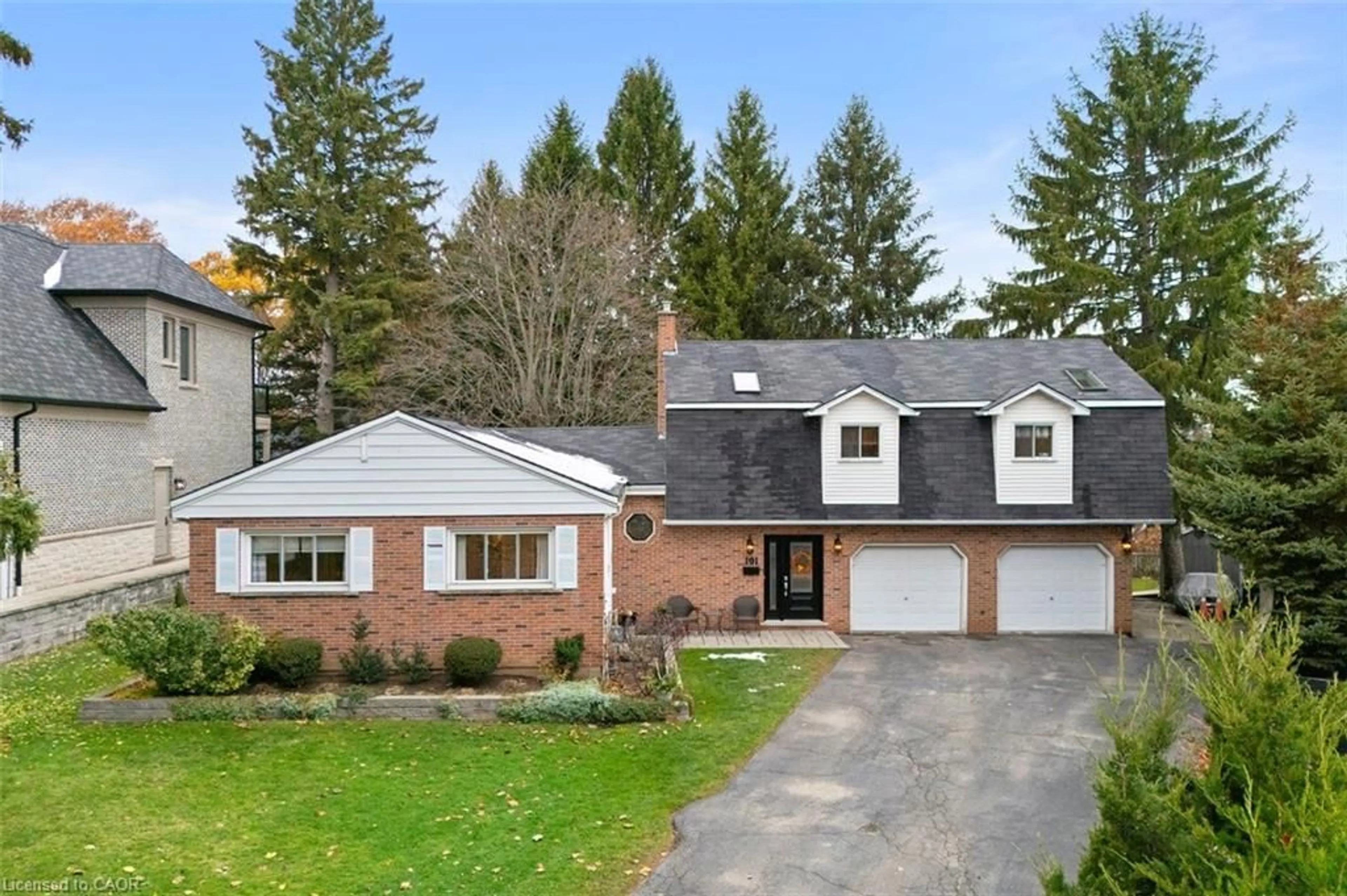 Home with brick exterior material, street for 191 Terrence Park Dr, Ancaster Ontario L9G 1C6