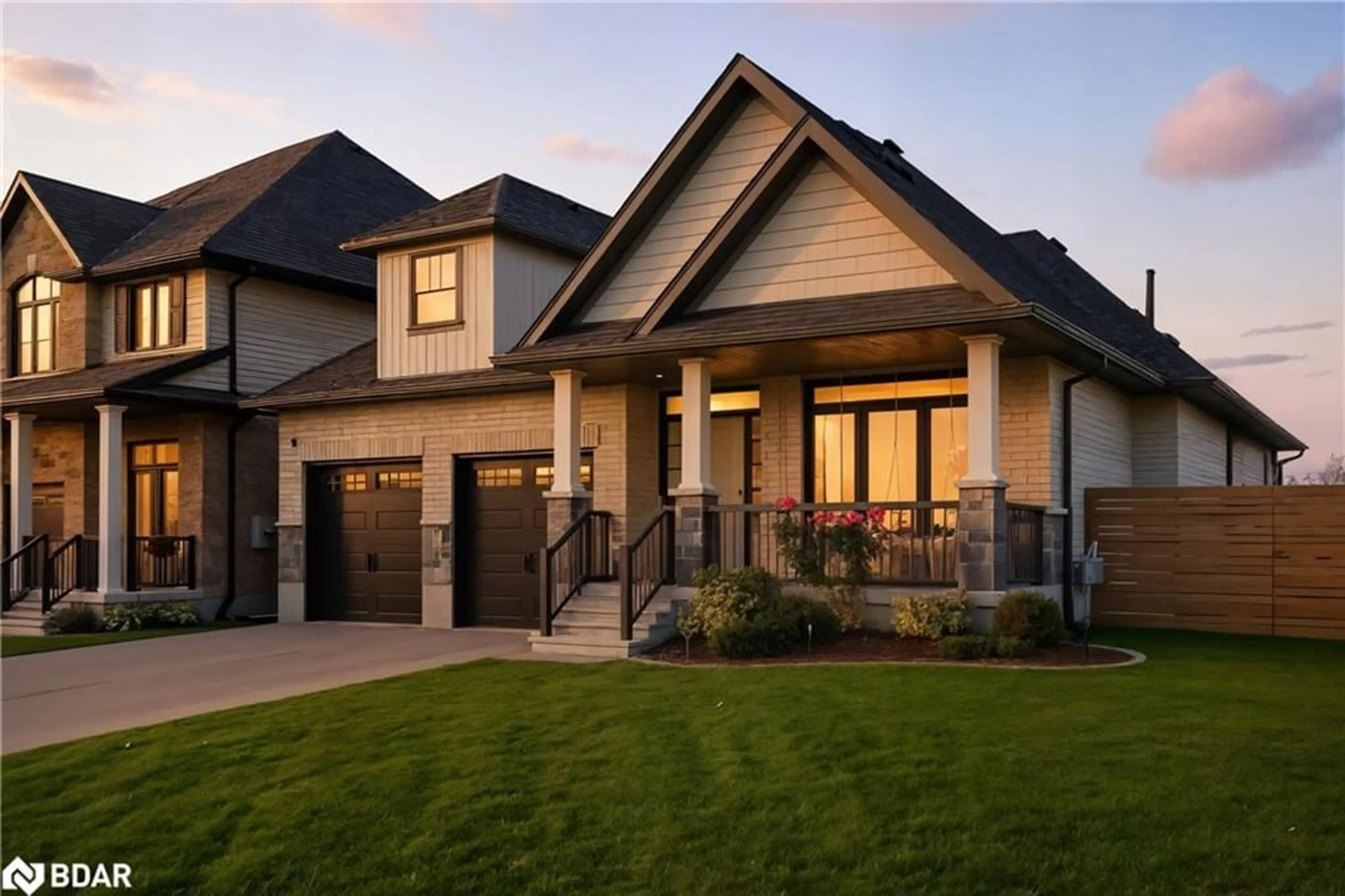 Home with brick exterior material, street for 106 Cutting Dr, Elora Ontario N0B 1S0