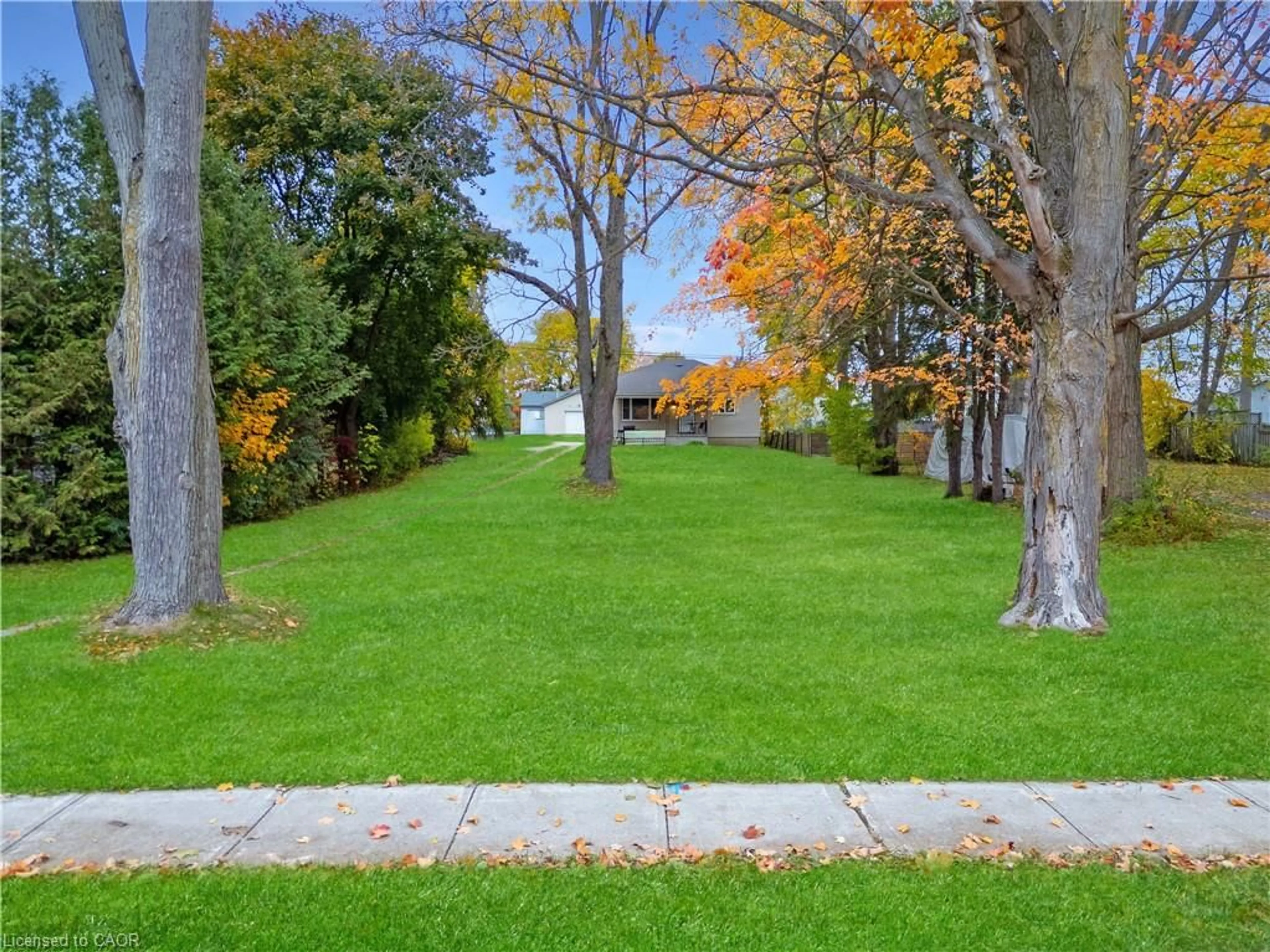 A pic from outside/outdoor area/front of a property/back of a property/a pic from drone, street for 305 Hall St, Ingersoll Ontario N5C 1V8
