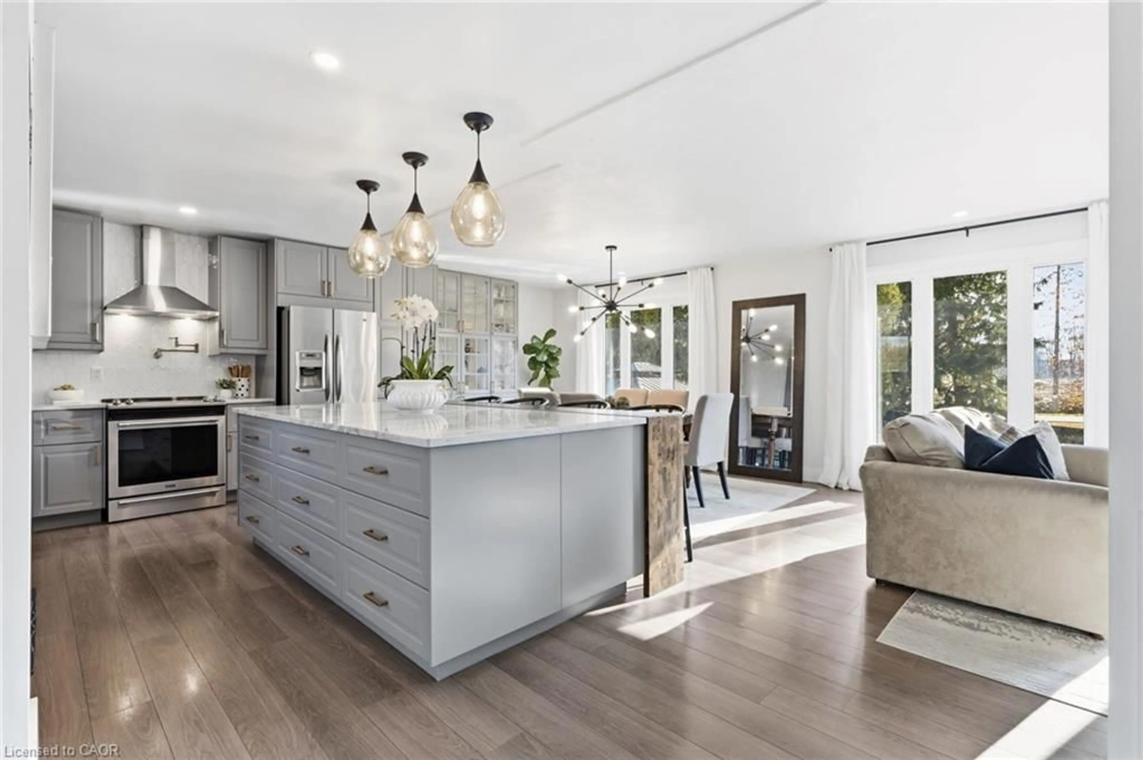 Open concept kitchen, unknown for 34 Dora Dr, Simcoe Ontario N3Y 1X8