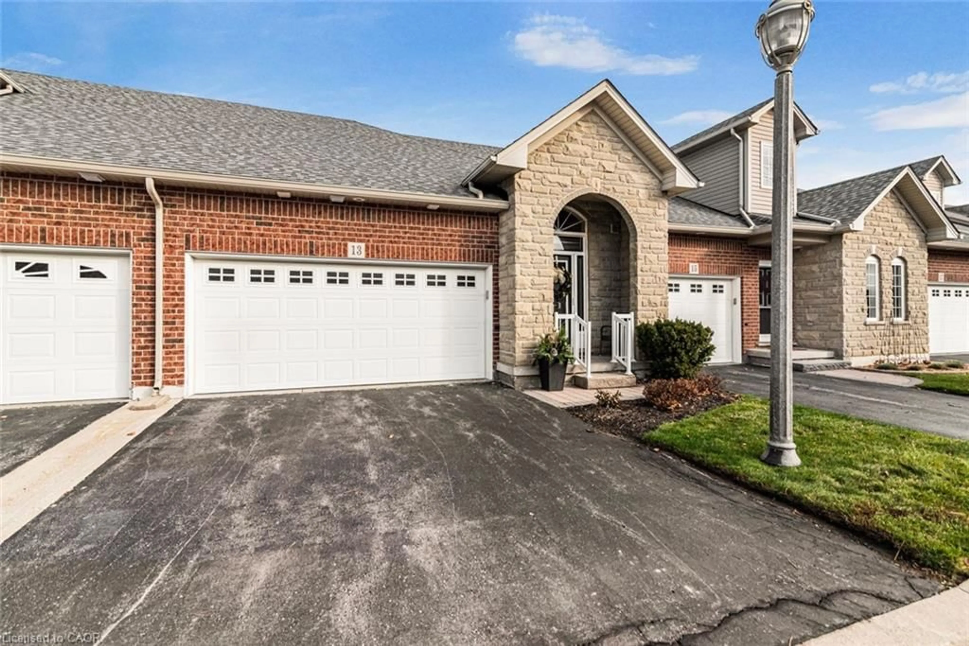 Home with brick exterior material, street for 13 Mulligan Trail, Hamilton Ontario L9B 0A4
