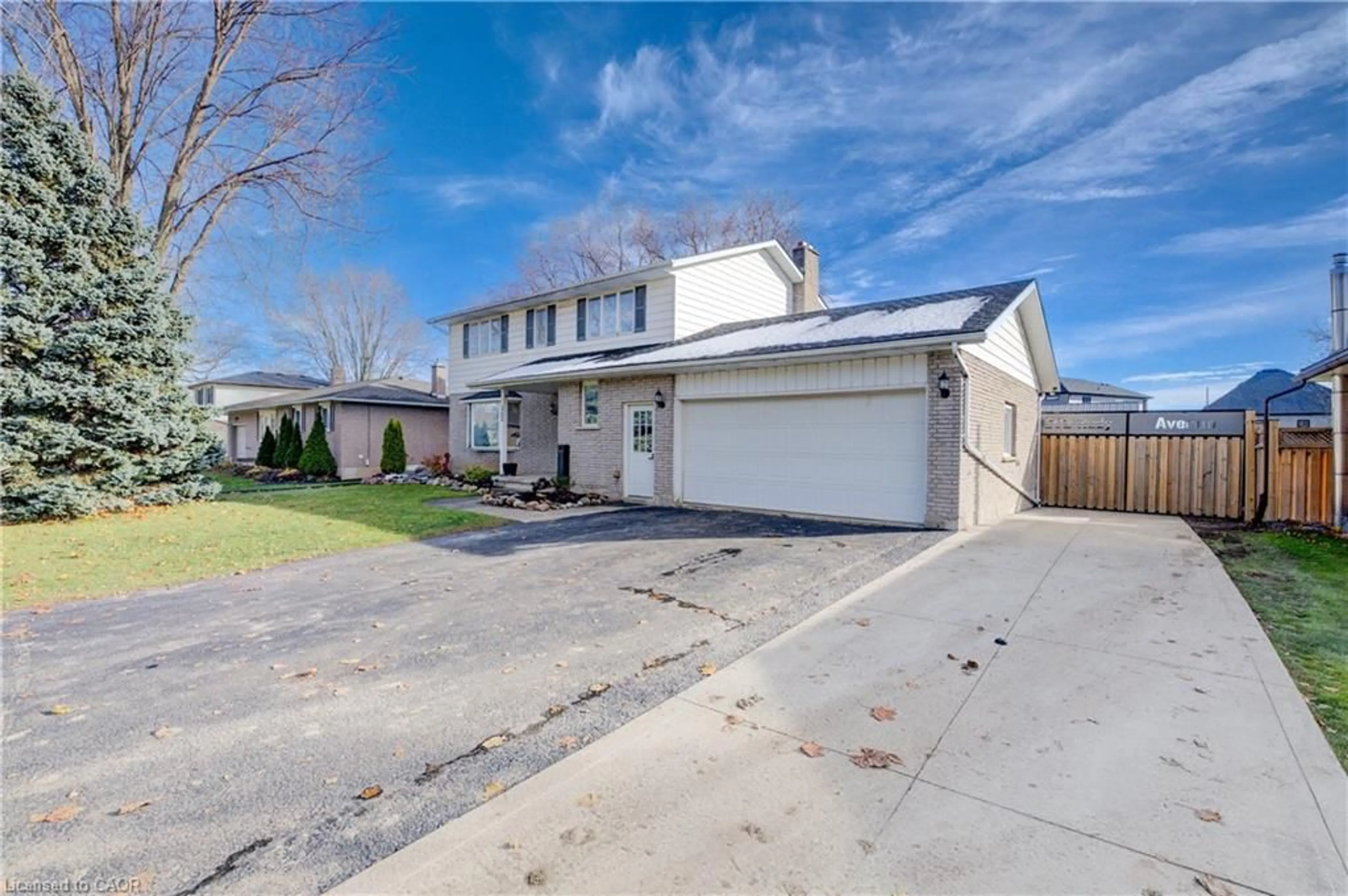 A pic from outside/outdoor area/front of a property/back of a property/a pic from drone, street for 202 Rudy Ave, Tavistock Ontario N0B 2R0