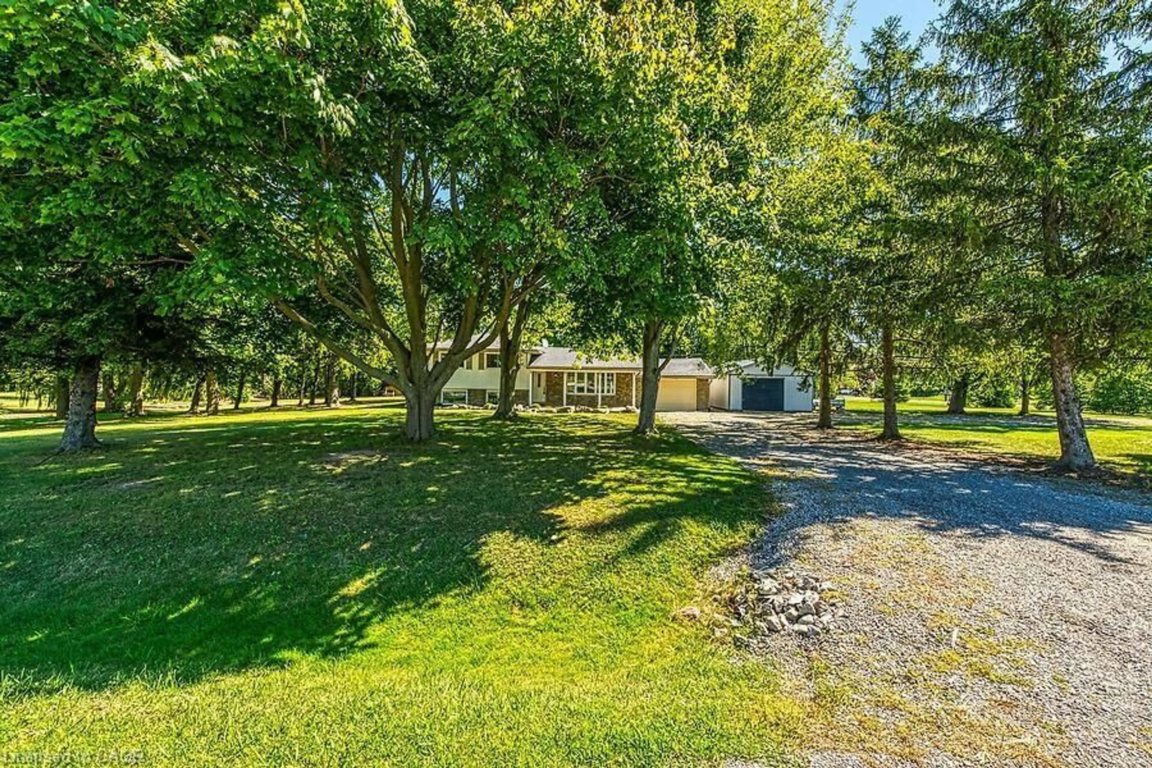 A pic from outside/outdoor area/front of a property/back of a property/a pic from drone, water/lake/river/ocean view for 795 Port Maitland Rd, Dunnville Ontario N1A 2W6
