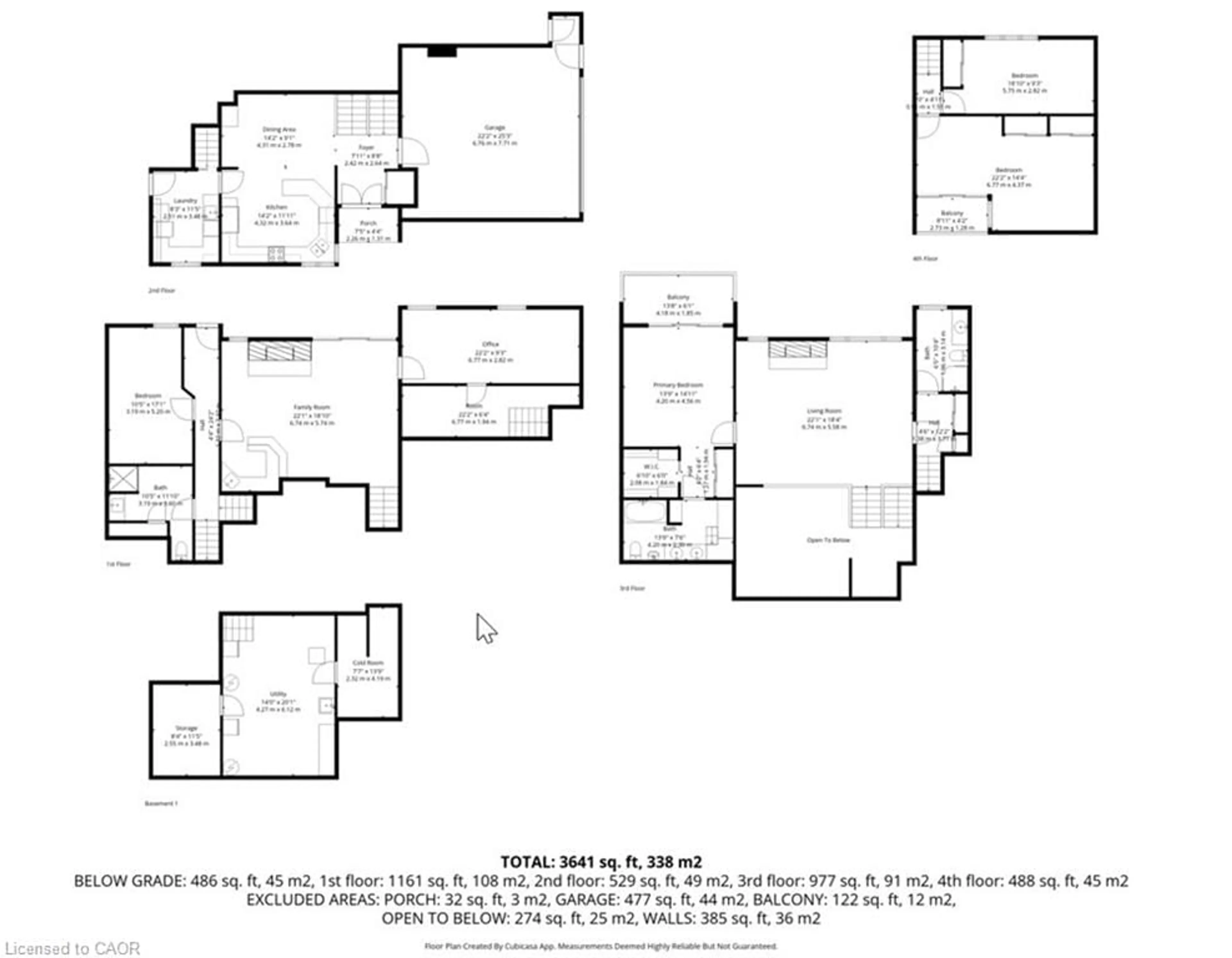 Floor plan for 164 Arthur Taylor Lane, Clarksburg Ontario N0H 1J0