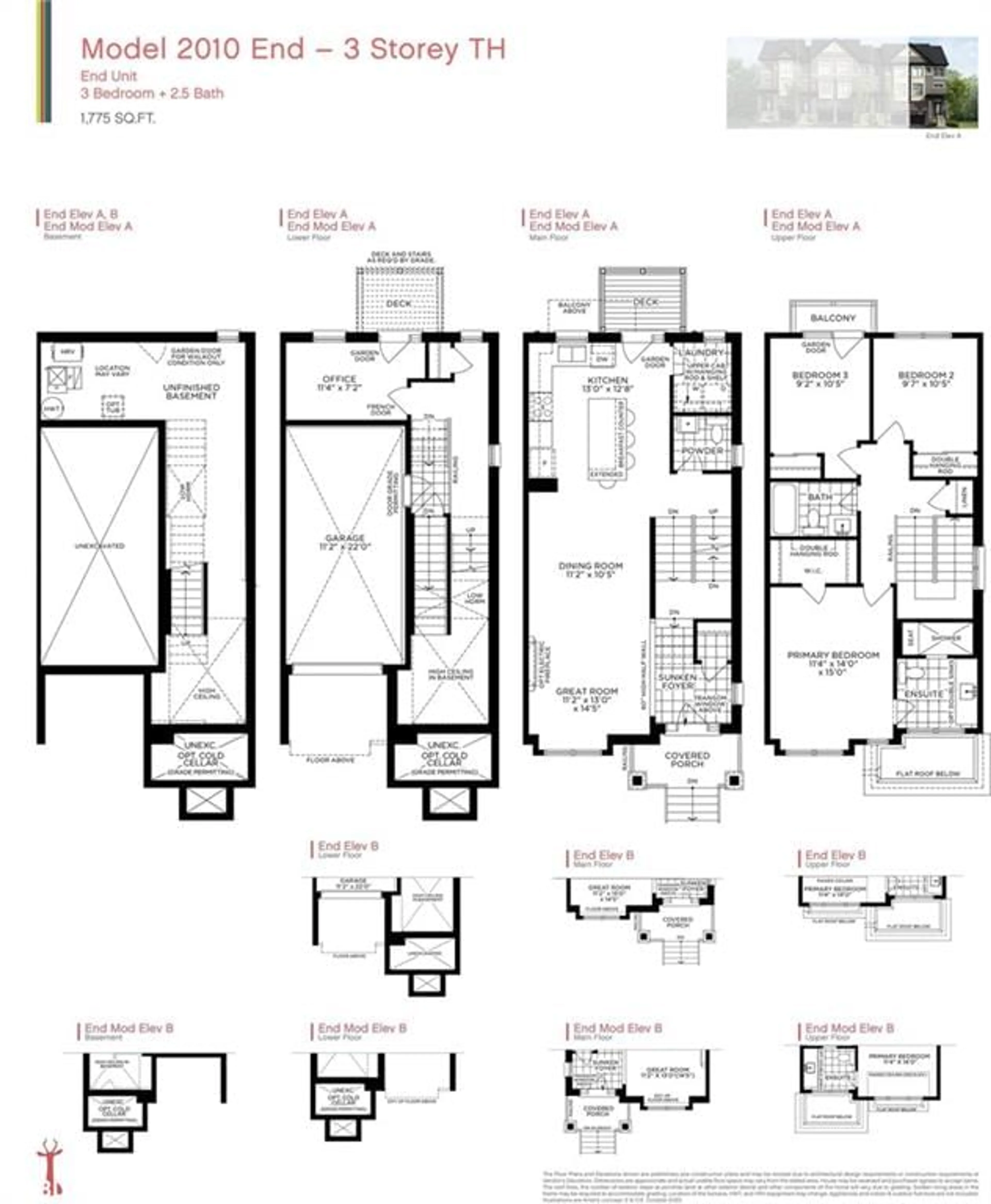 Floor plan for 38 Brandon Cres, Tottenham Ontario L0G 1W0