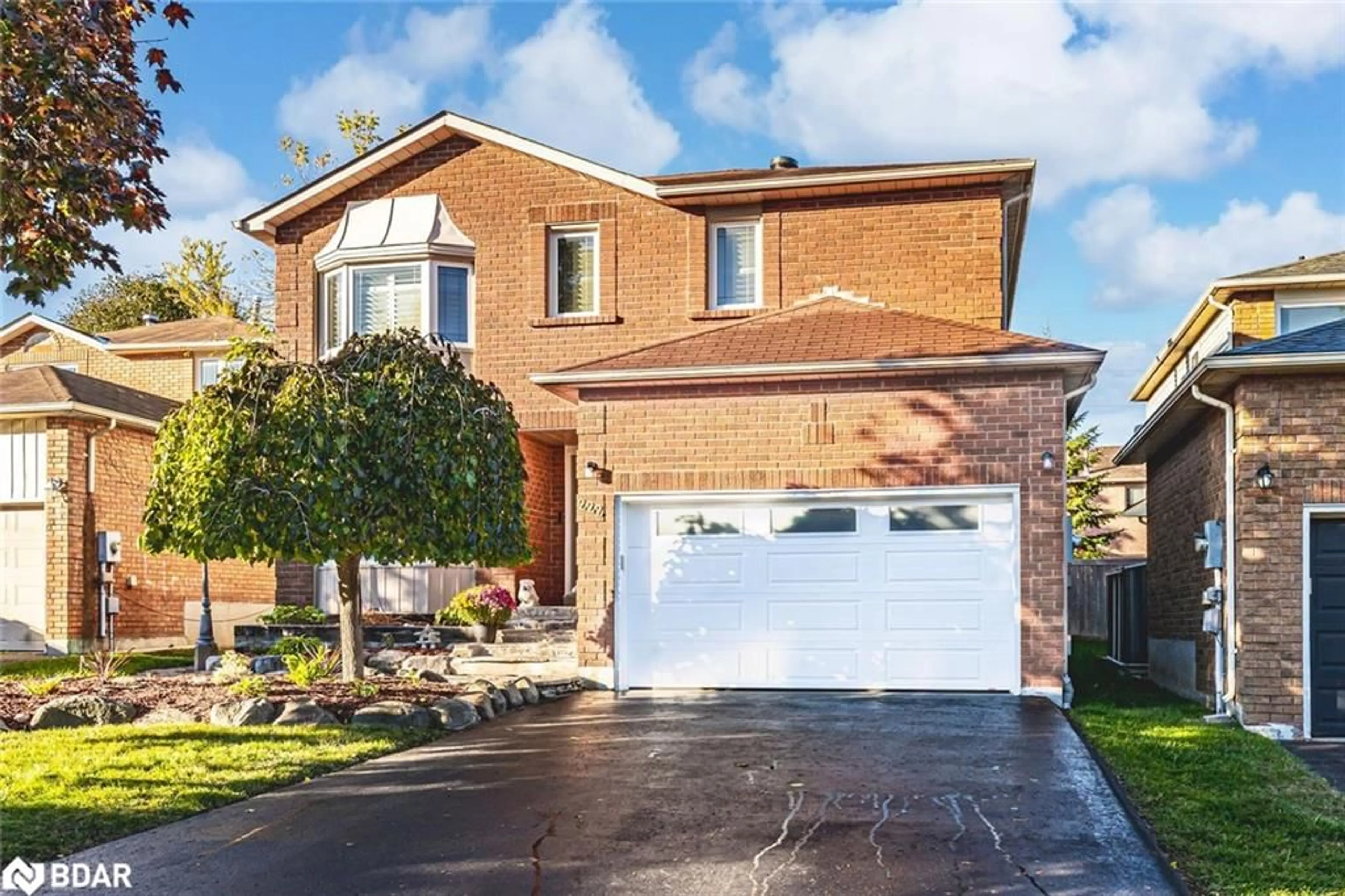Home with brick exterior material, street for 222 Bishop Dr, Barrie Ontario L4N 6X8
