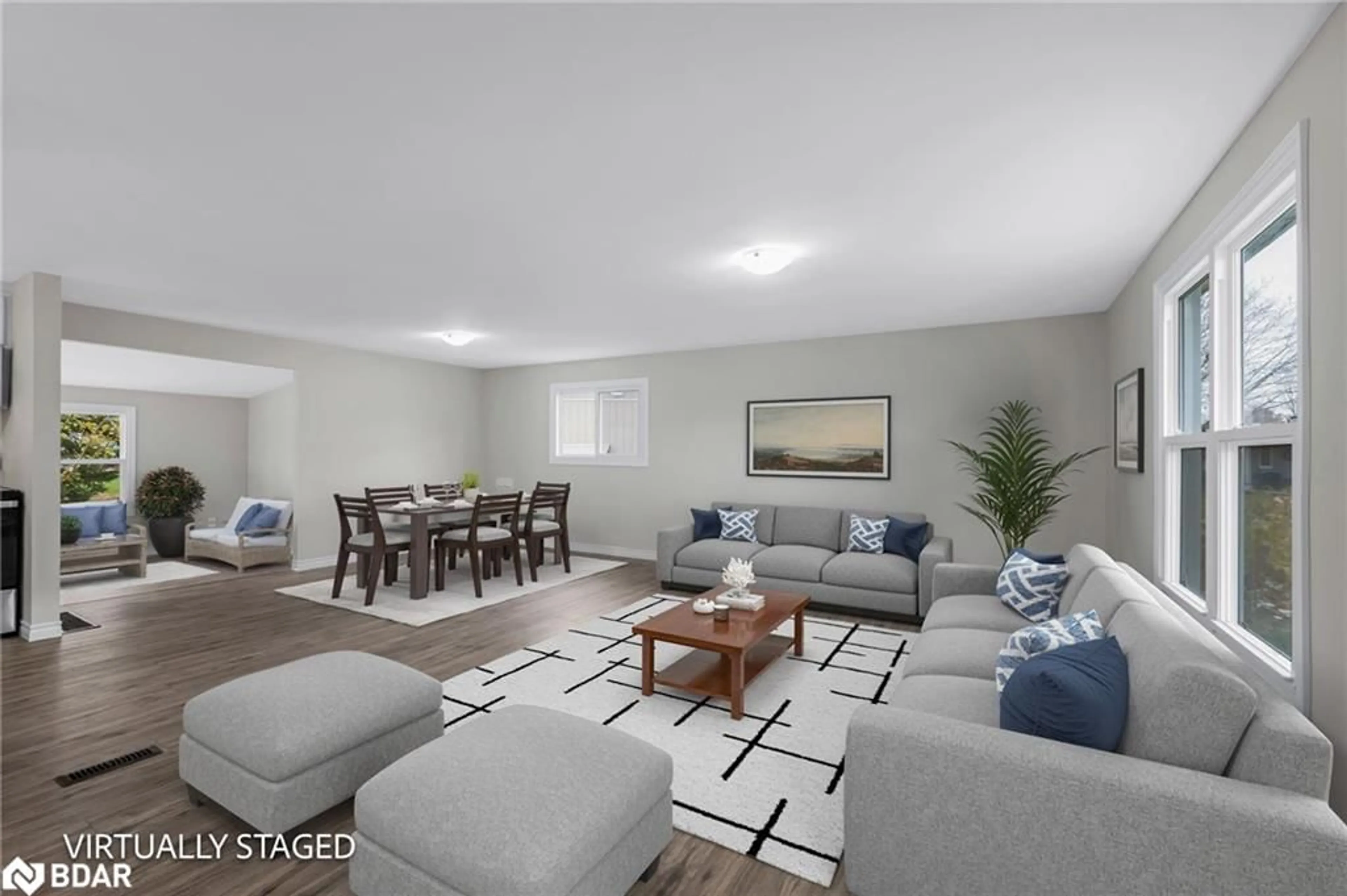 Living room with furniture, unknown for 52 Corner Brook Trail, Innisfil Ontario L9S 1N6